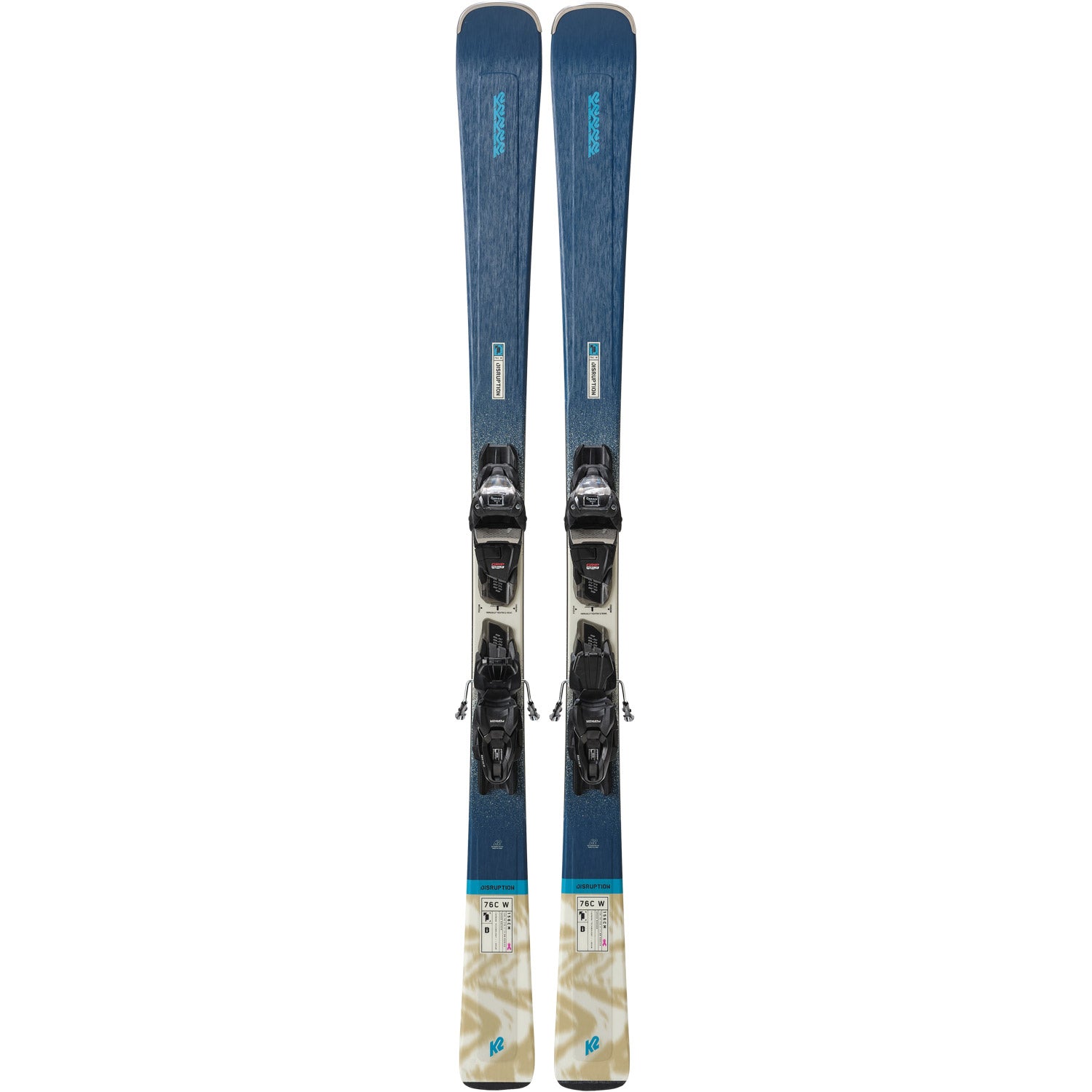 Disruption 76c W Skis w/ ER3 10 Bindings