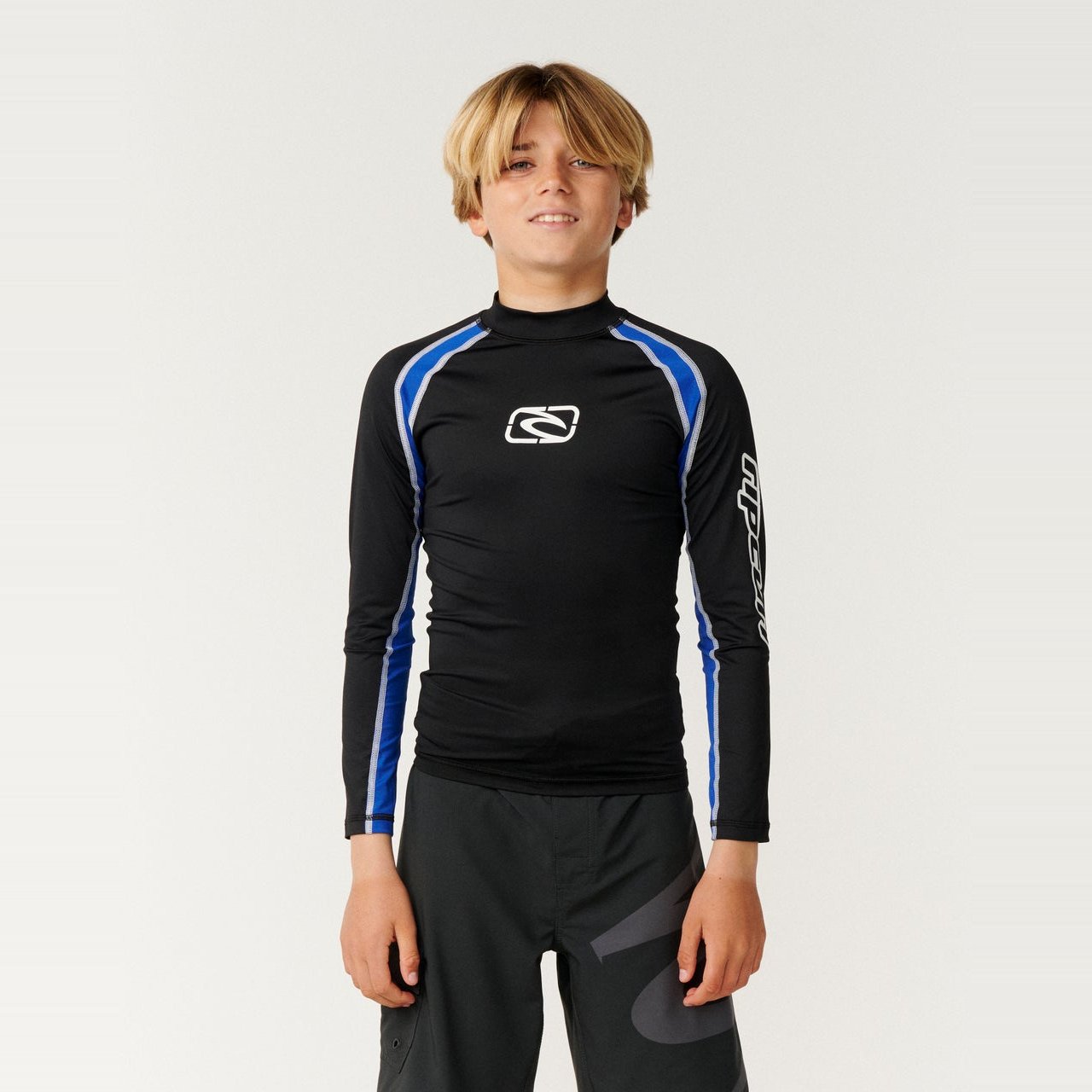 Kids Archive UPF Long Sleeve Black - Image 1