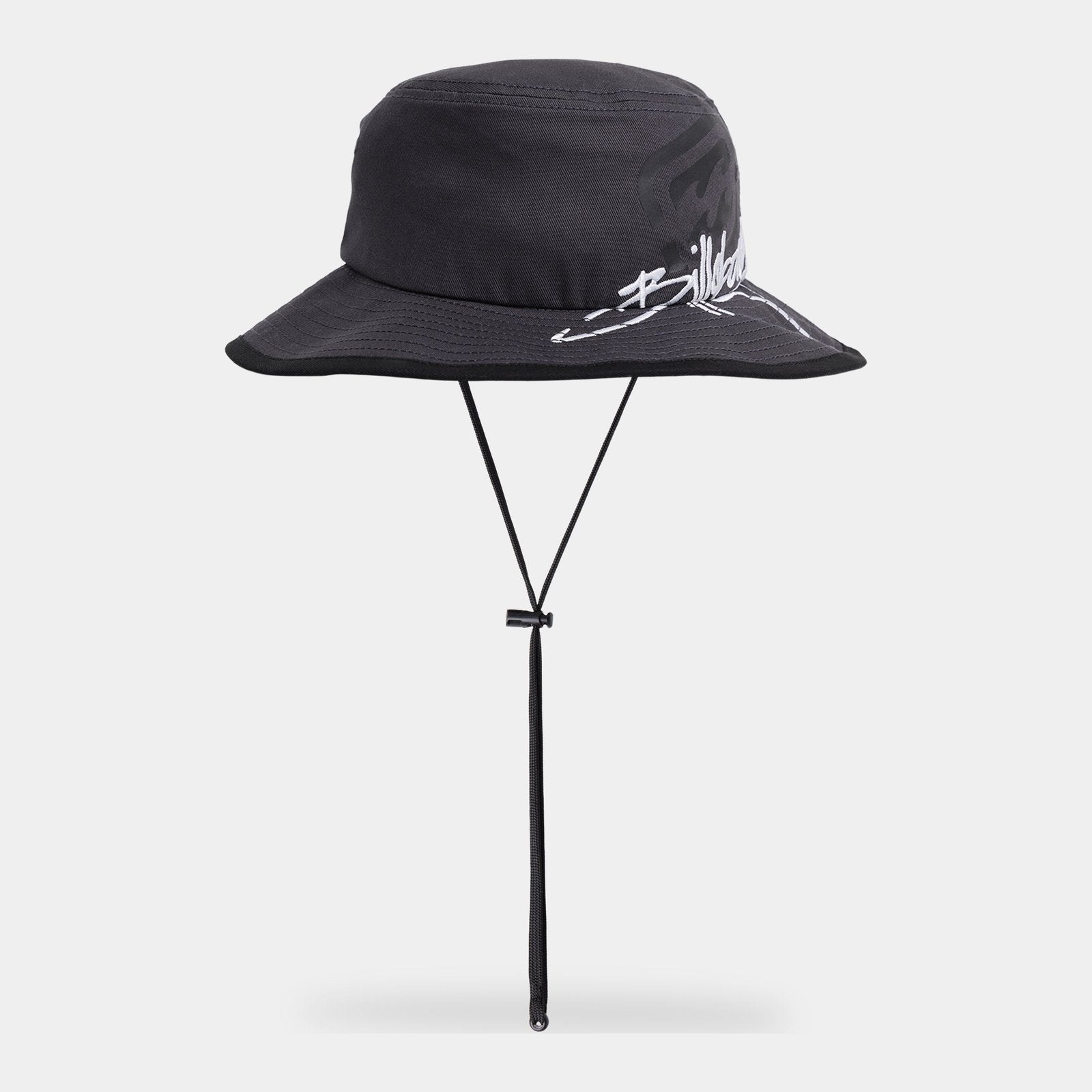 Mens Script Boonie Hat Raven - Image 1