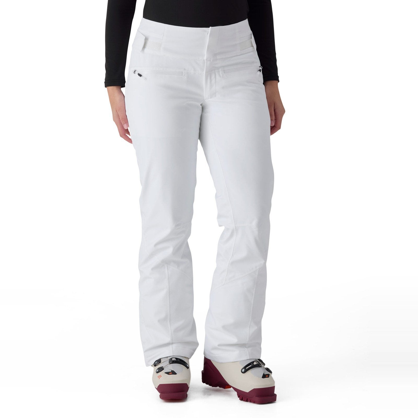 Womens Winner Regular Leg Pants White - Image 1