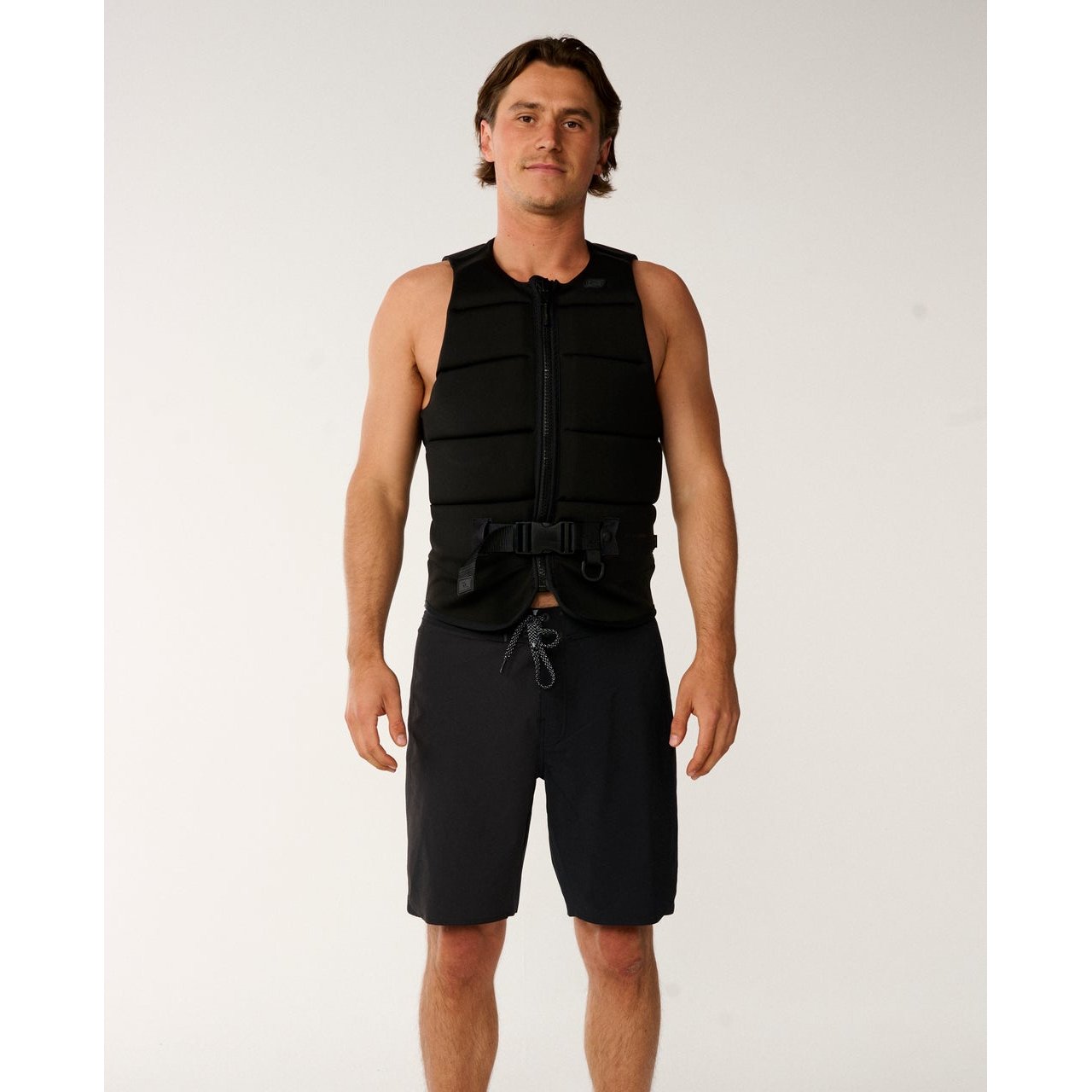 Dawn Patrol Buoy Vest Mens Life Jacket Black / Grey - Image 1
