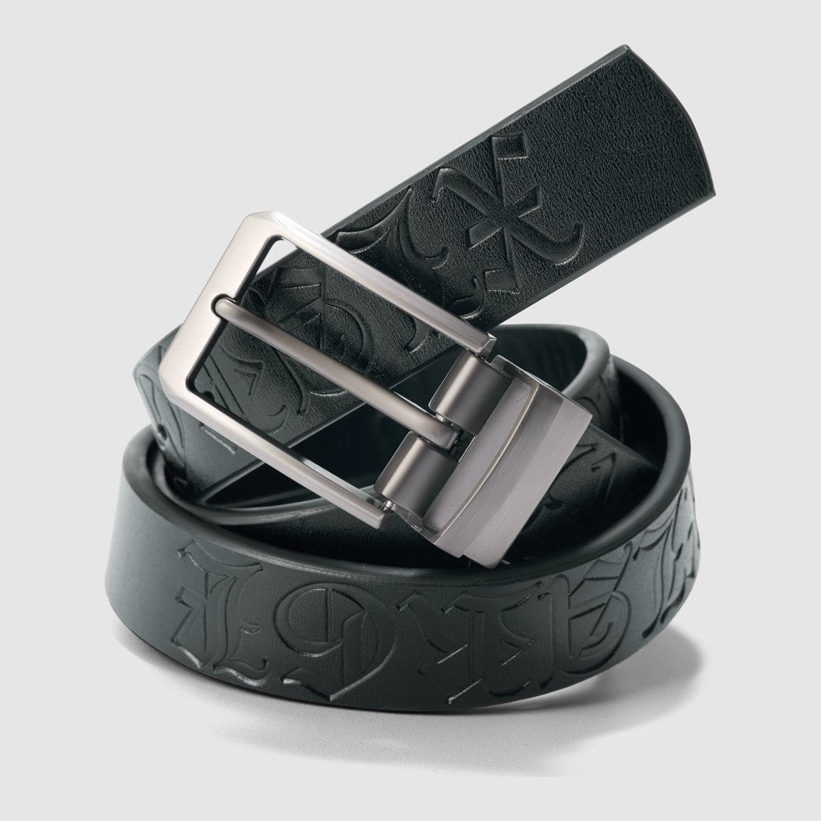 Old English Reversible Belt Black - Image 1