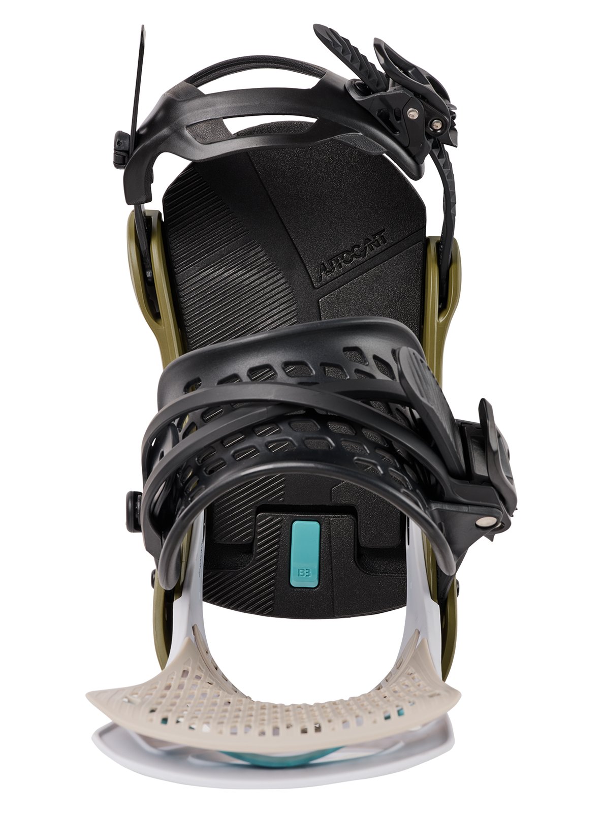 Mens Genesis Re:Flex Snowboard Bindings White / Dried Moss - Image 10