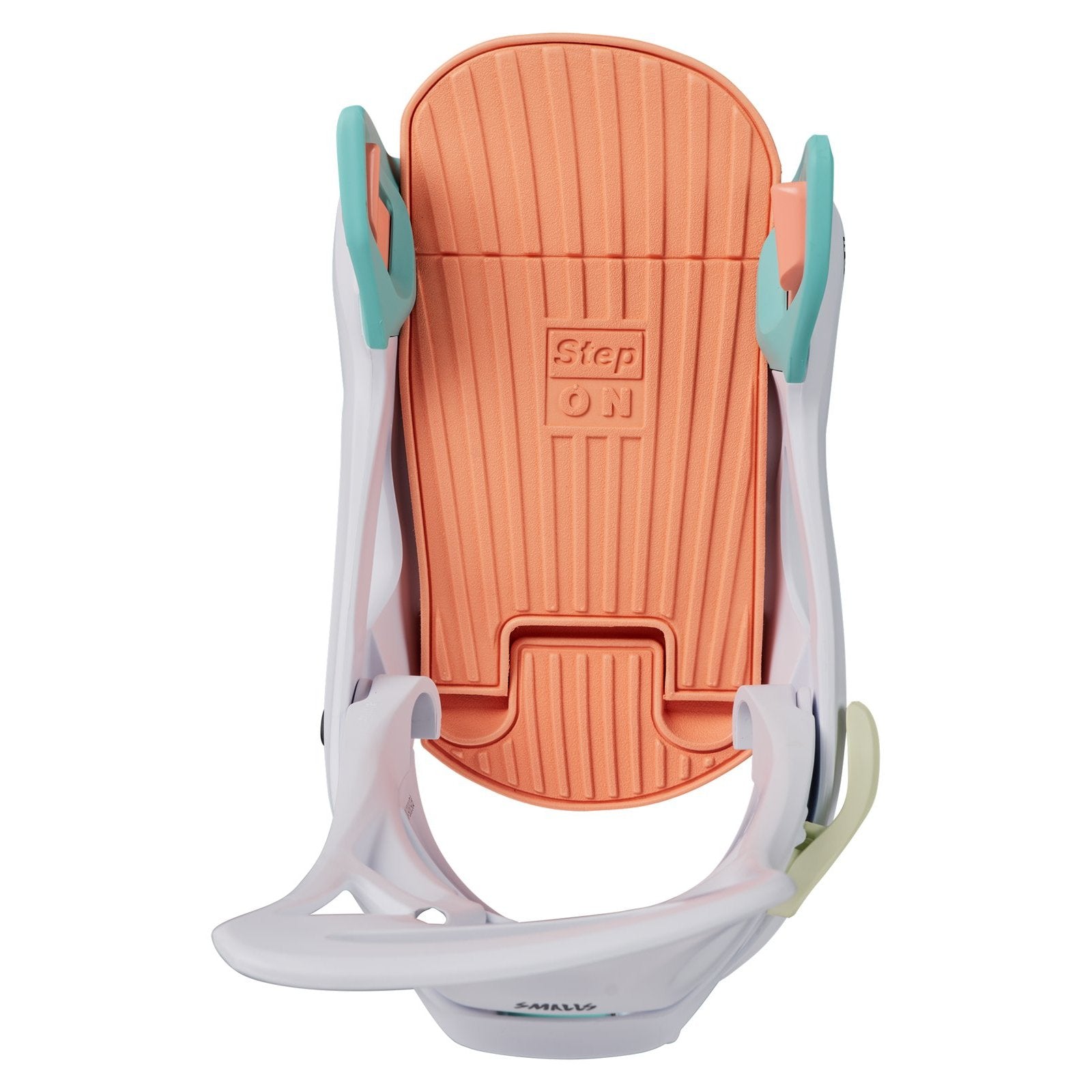 Kids' Step On Smalls Re:Flex Snowboard Bindings White / Multi - Image 10