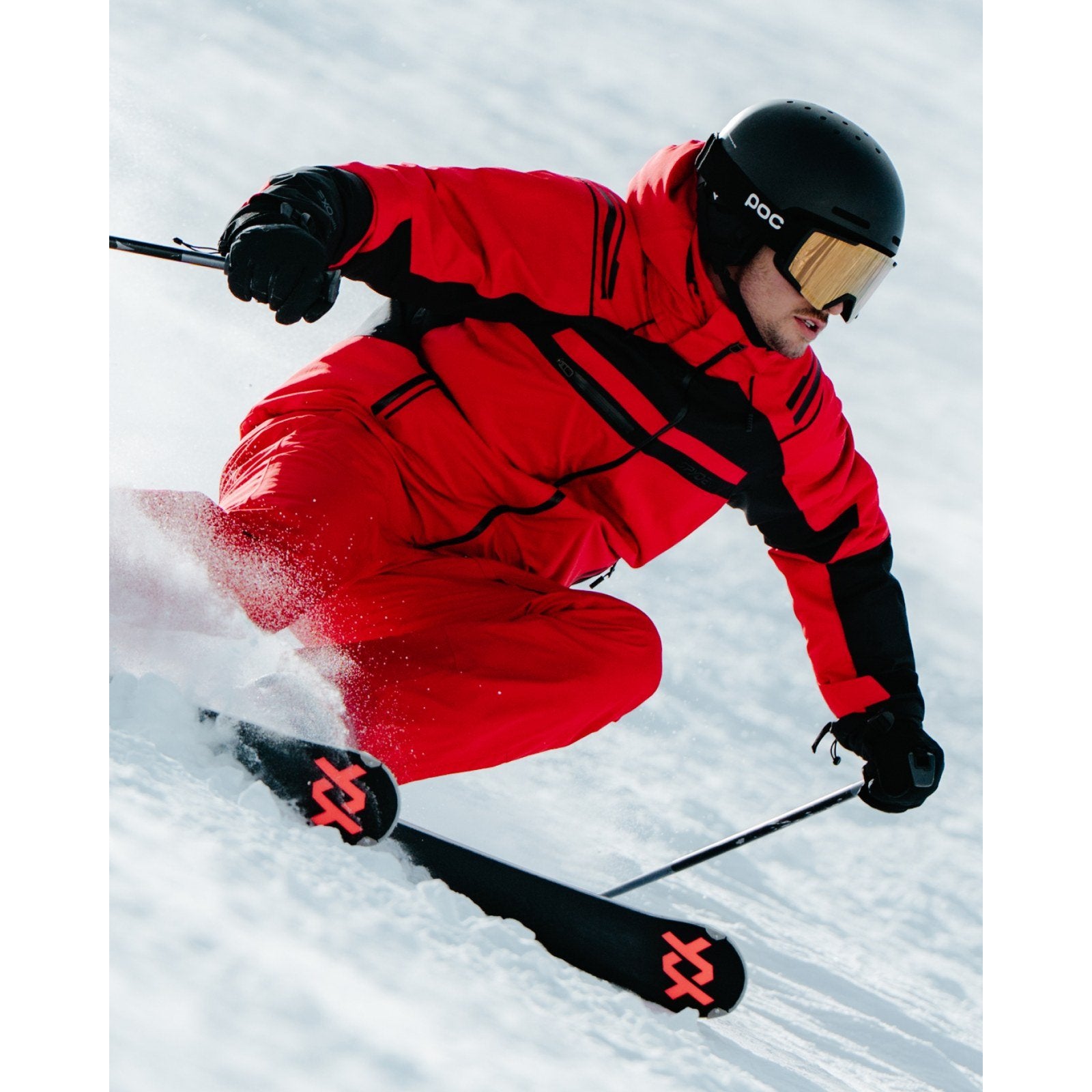 Mens Dare Pants Spyder Red - Image 11