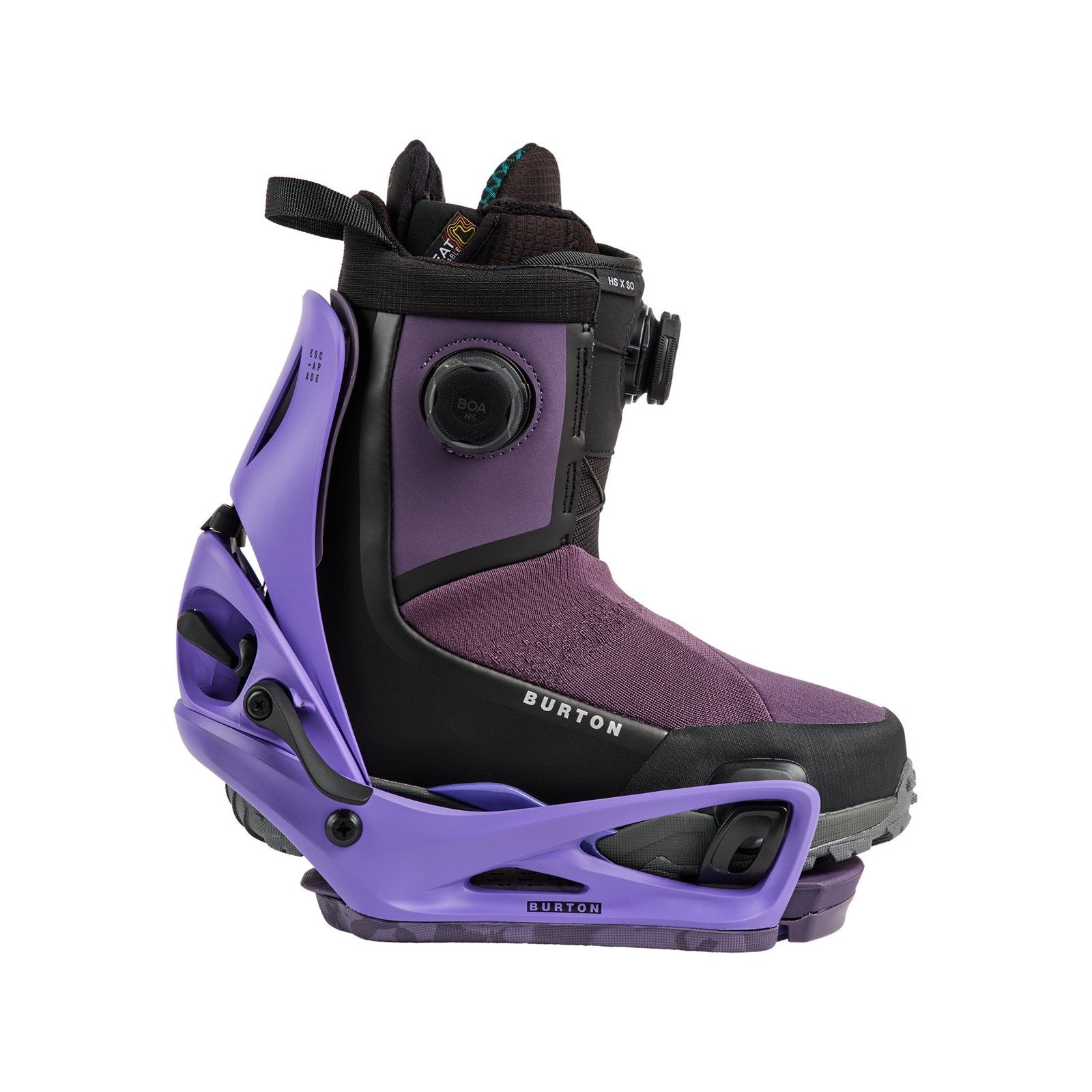 Womens Step On Escapade Re:Flex Snowboard Bindings Purple Voltage - Image 11