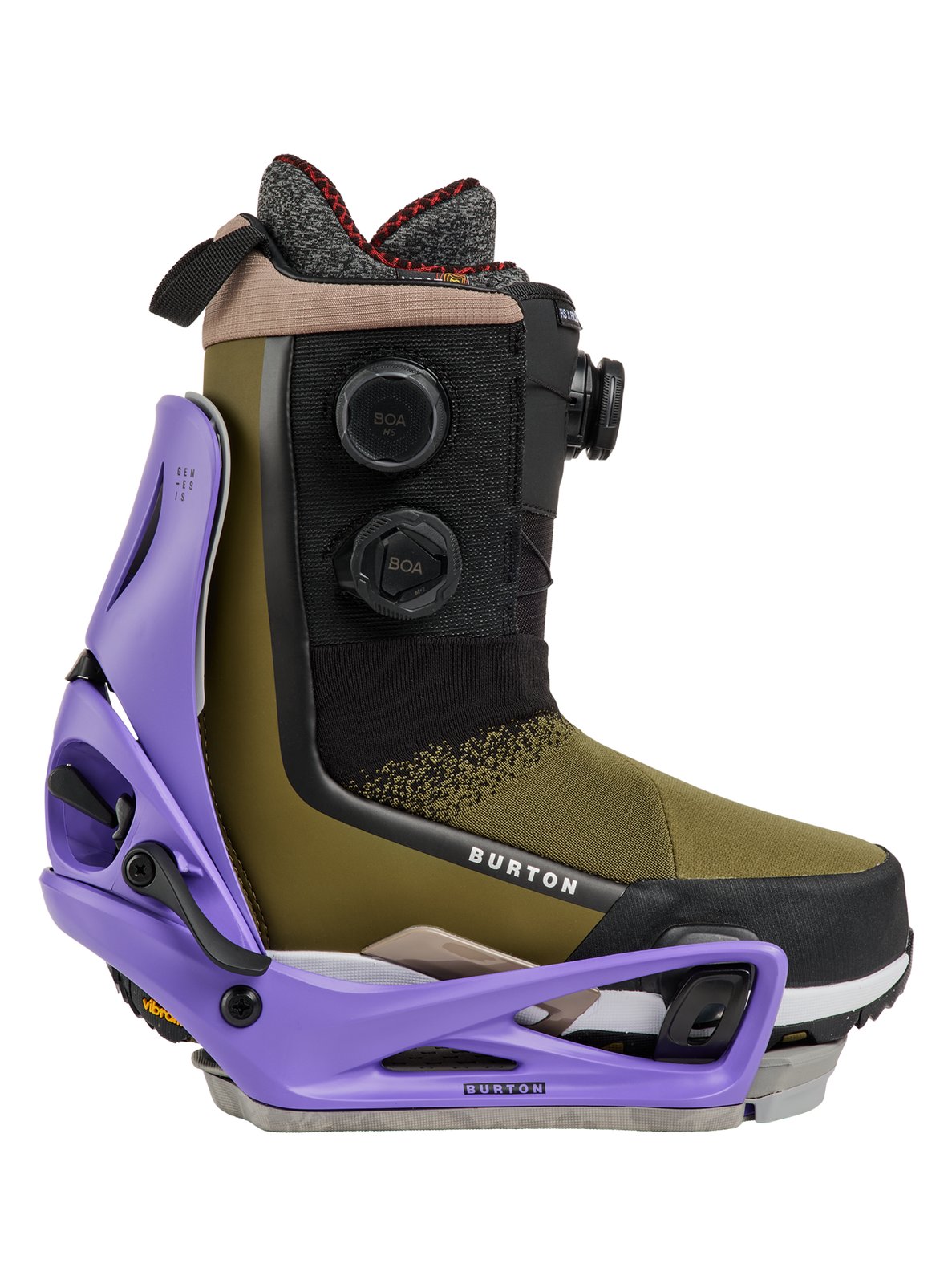 Mens Step On Genesis Re:Flex Snowboard Bindings Purple Voltage - Image 11