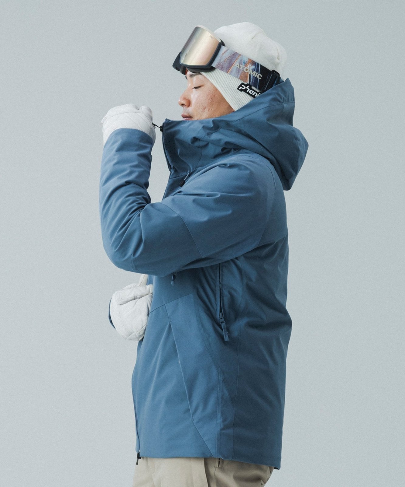 Mens Masters Jacket Gray Blue - Image 12