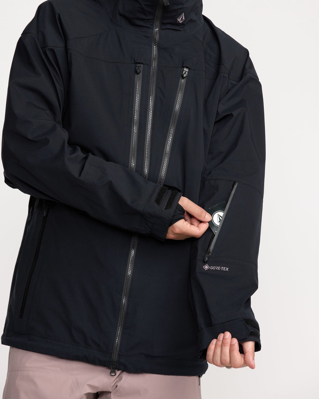 Mens Guch Stretch Gore Jacket Black - Image 13
