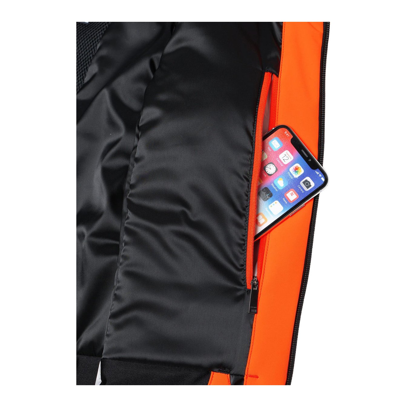 Insulated Jacket Mandarin Orange - Image 13