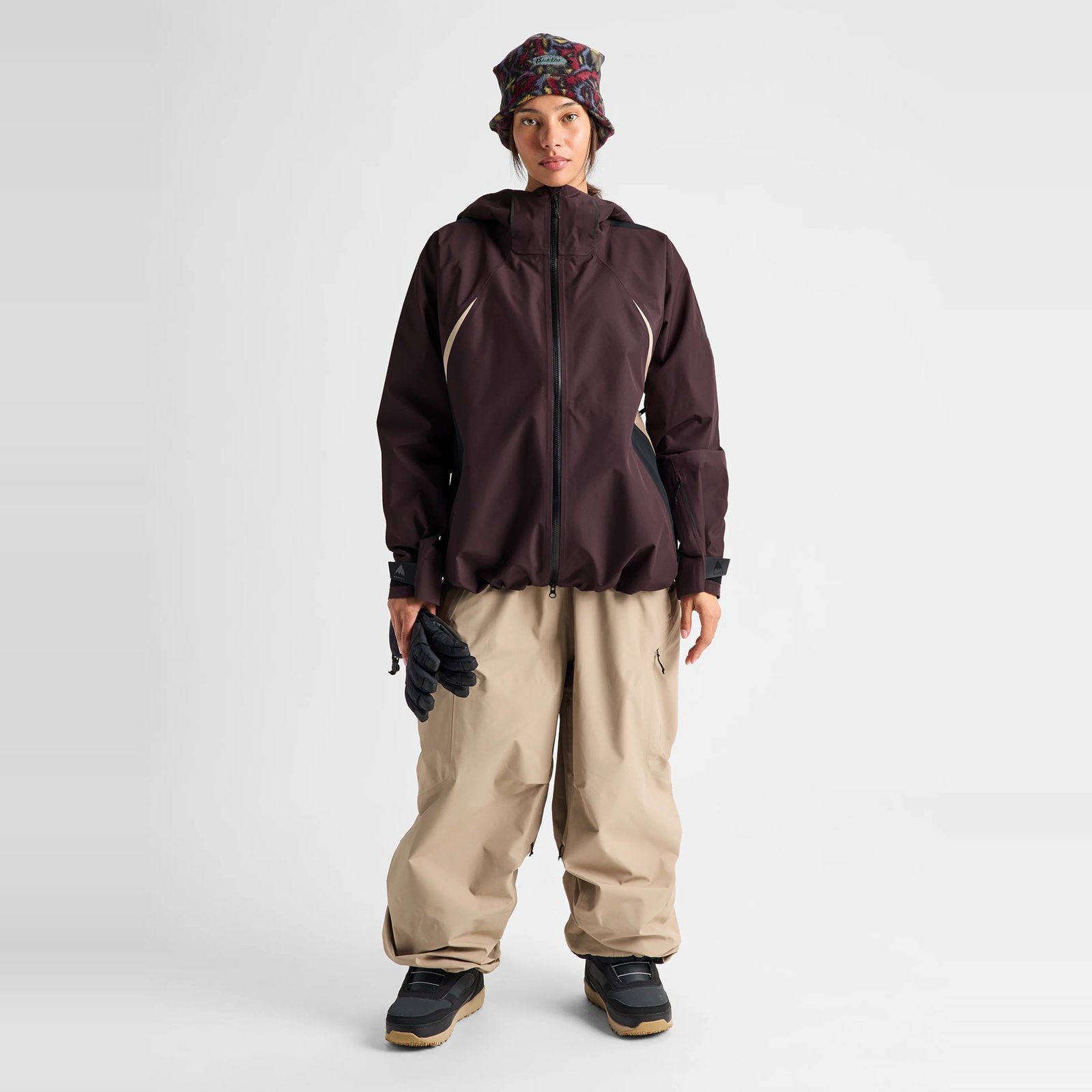 Futuretrust 3L Jacket Bear Hug Brown / True Black / Summit Taupe - Image 13