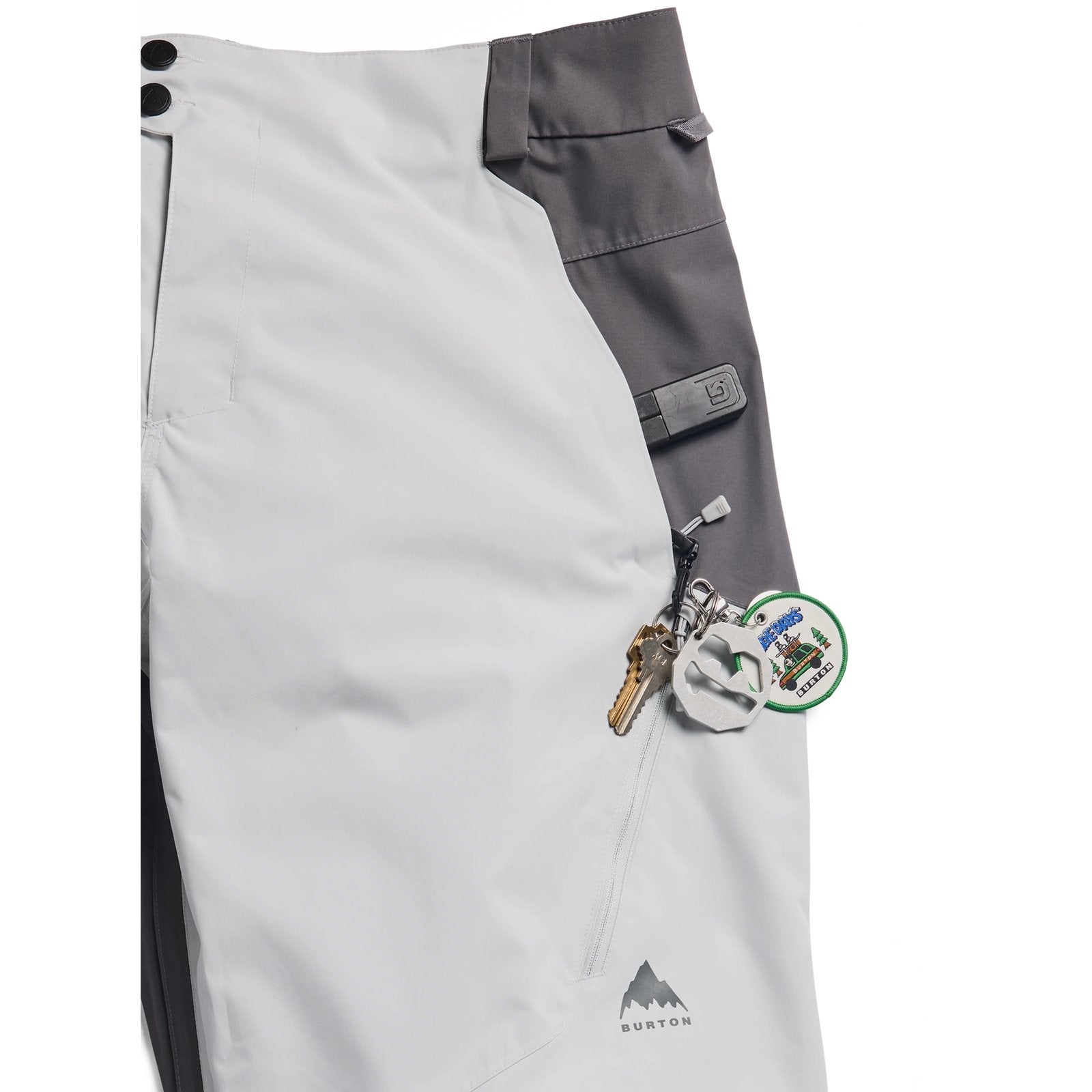 Mens Reserve 2L Relaxed Pants Gray Cloud / Gotham Gray - Image 13