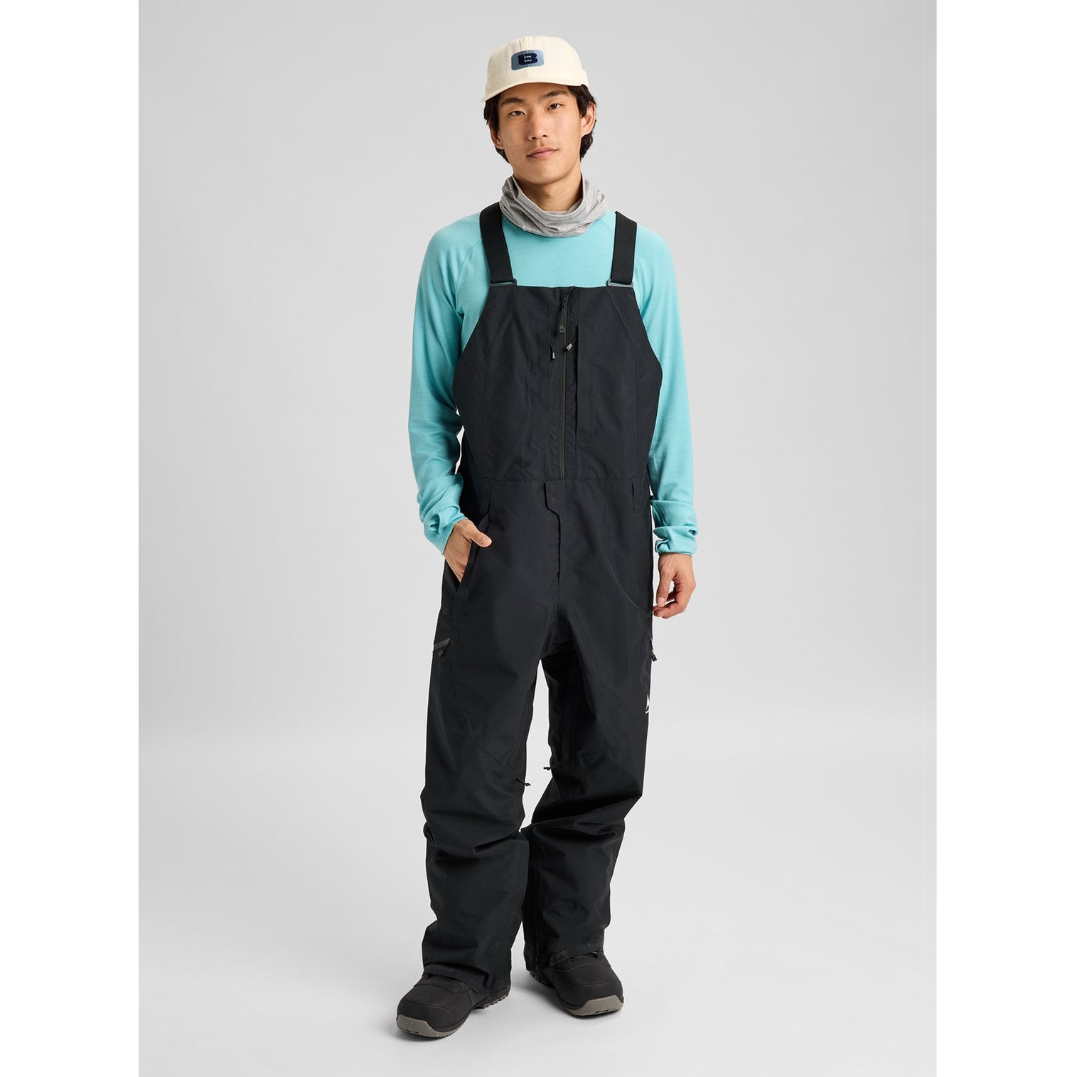 Mens Reserve Gore-Tex 2L Bib Pants True Black - Image 14