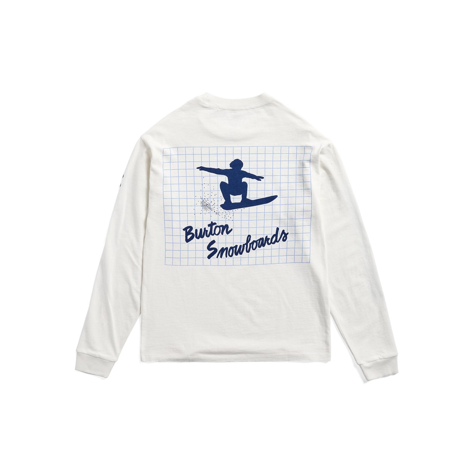 50Th 83 Squared Long Sleeve T-Shirt Stout White - Image 8