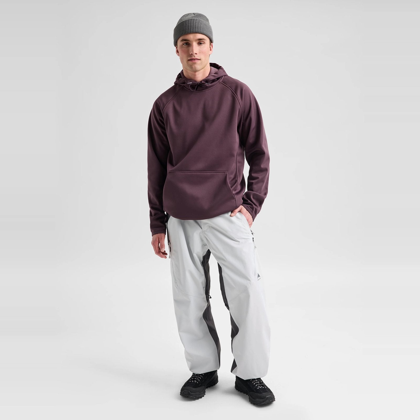 Mens Reserve 2L Relaxed Pants Gray Cloud / Gotham Gray - Image 16