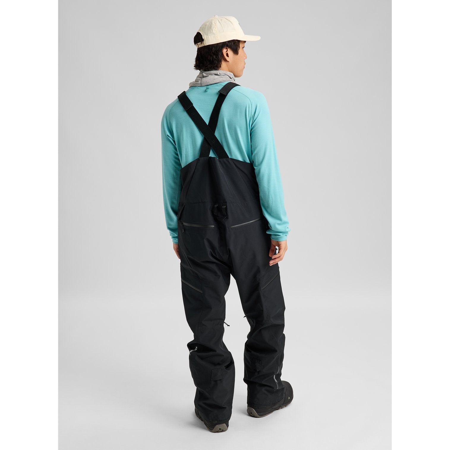 Mens Reserve Gore-Tex 2L Bib Pants True Black - Image 16