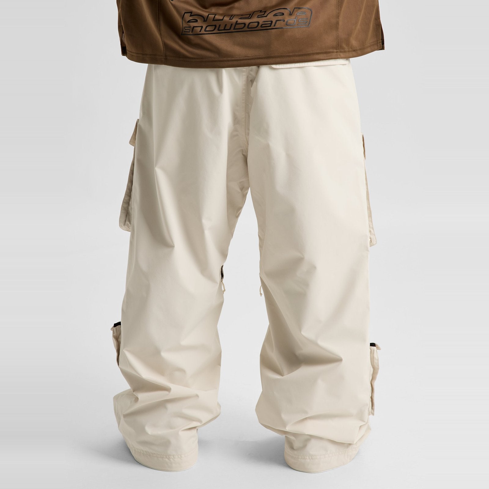 Mens 2L Baggy Cargo Pants Lunar Sand - Image 18