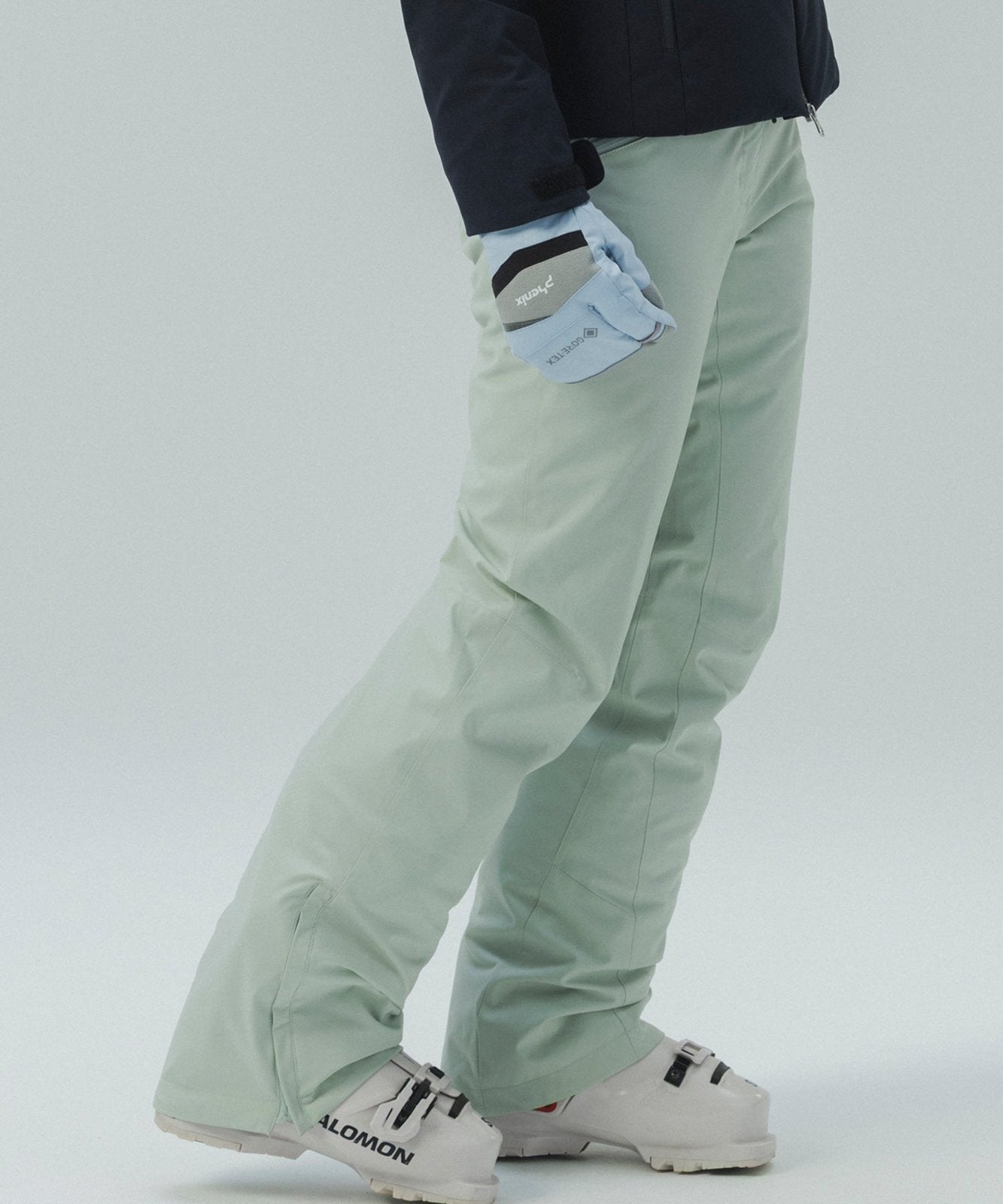 Womens Side Pocket Accent Pants Mist Green - Image 18