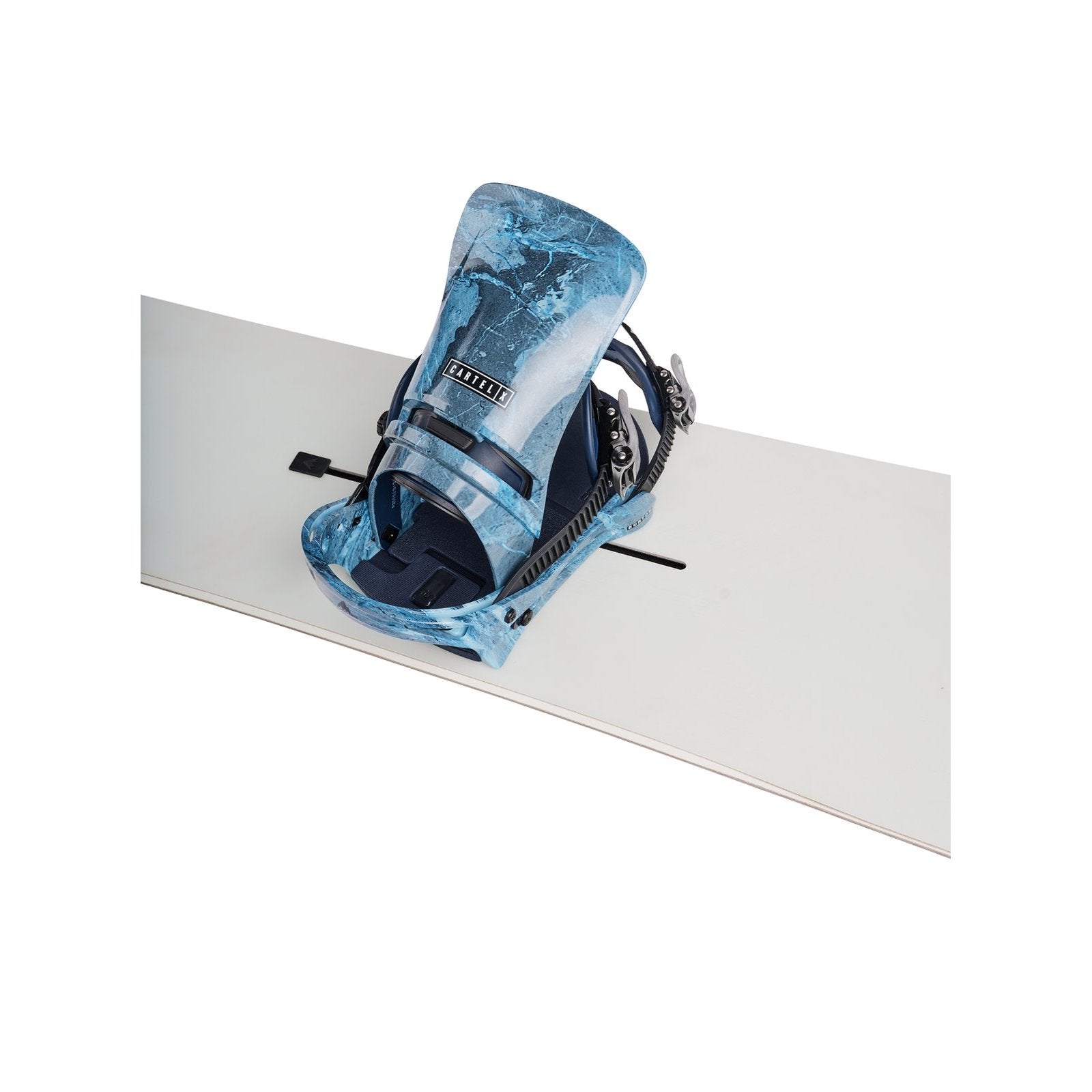 Mens Cartel X Re:Flex Snowboard Bindings Marbled Stone - Image 18