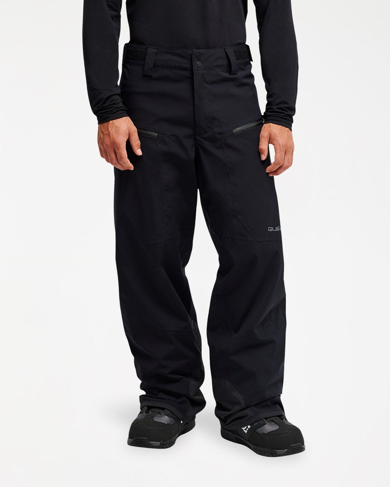 Mens Paramo Stretch 20K Snow Pants Black - Image 1