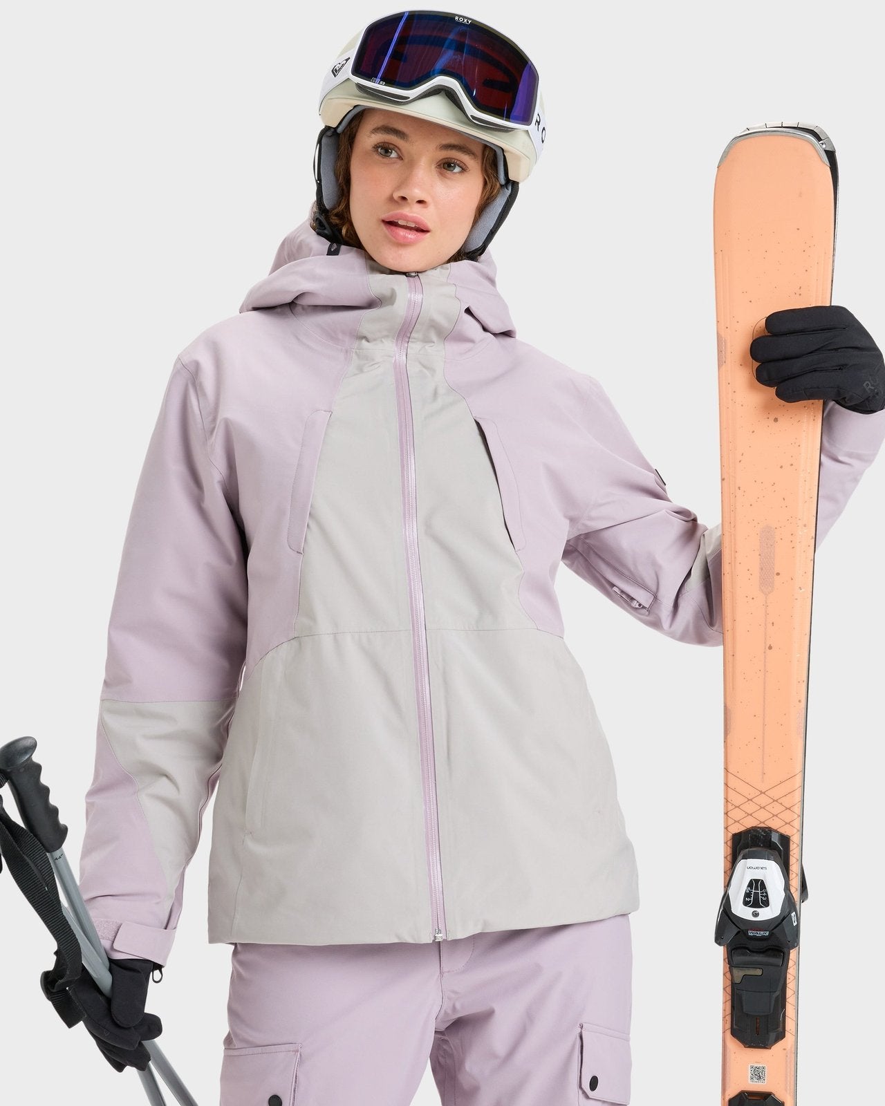 Womens Wild Twist Snow Jacket Nirvana - Image 1