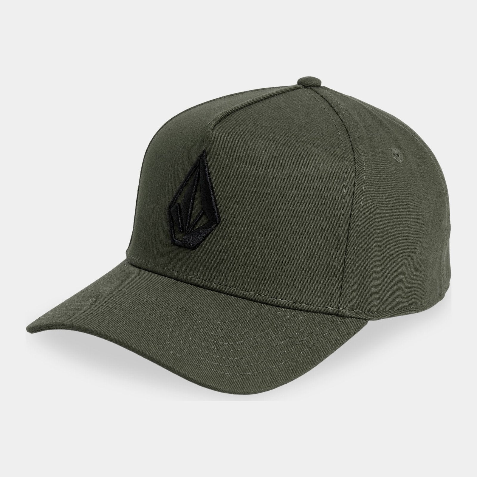 Mens Embossed Stone Flexfit Cap Squadron Green - Image 1