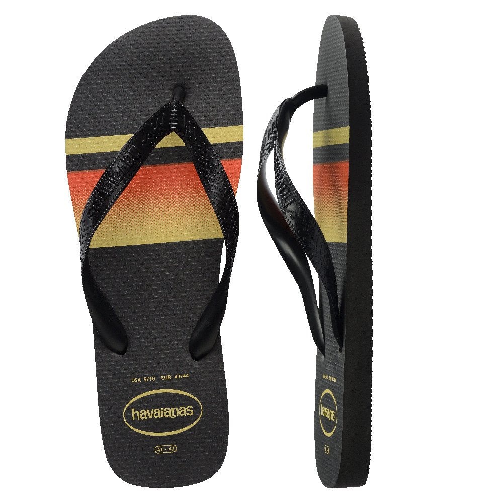 Top Basic Black Thongs - Image 1