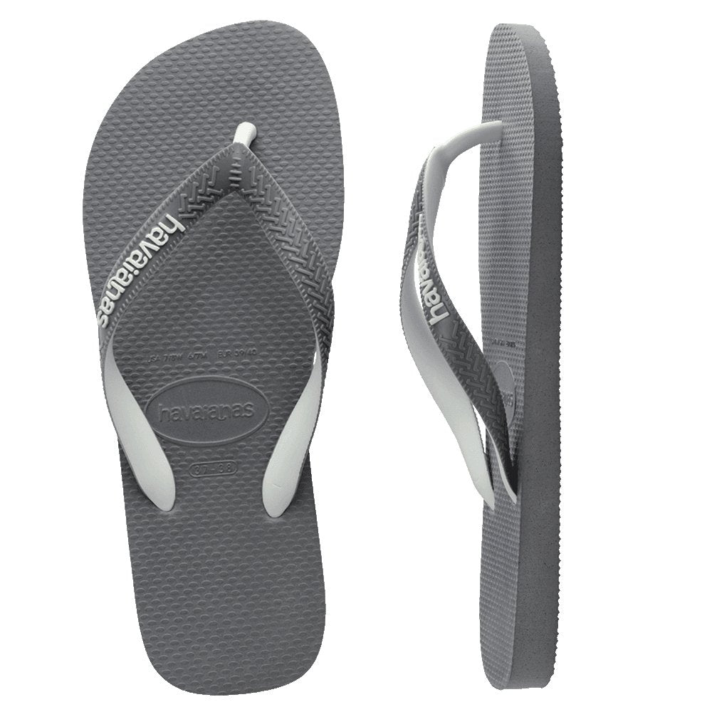Top Mix Steel Grey Thongs - Image 1