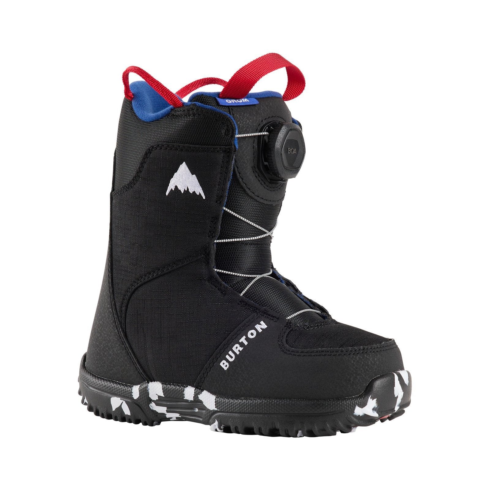 Kids Grom BOA Snowboard Boots Black - Image 1