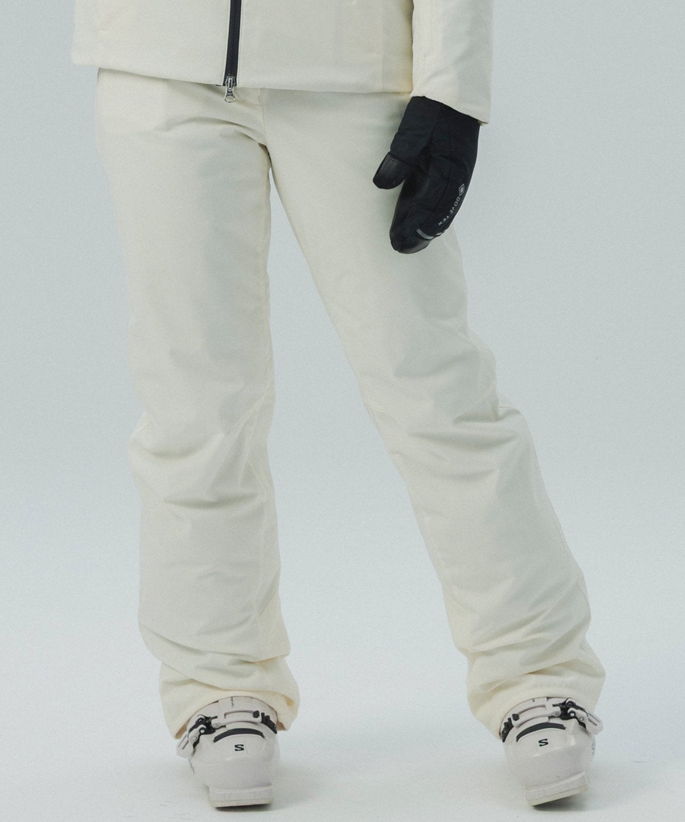 Womens Soft Frame Pants Off White - Image 1