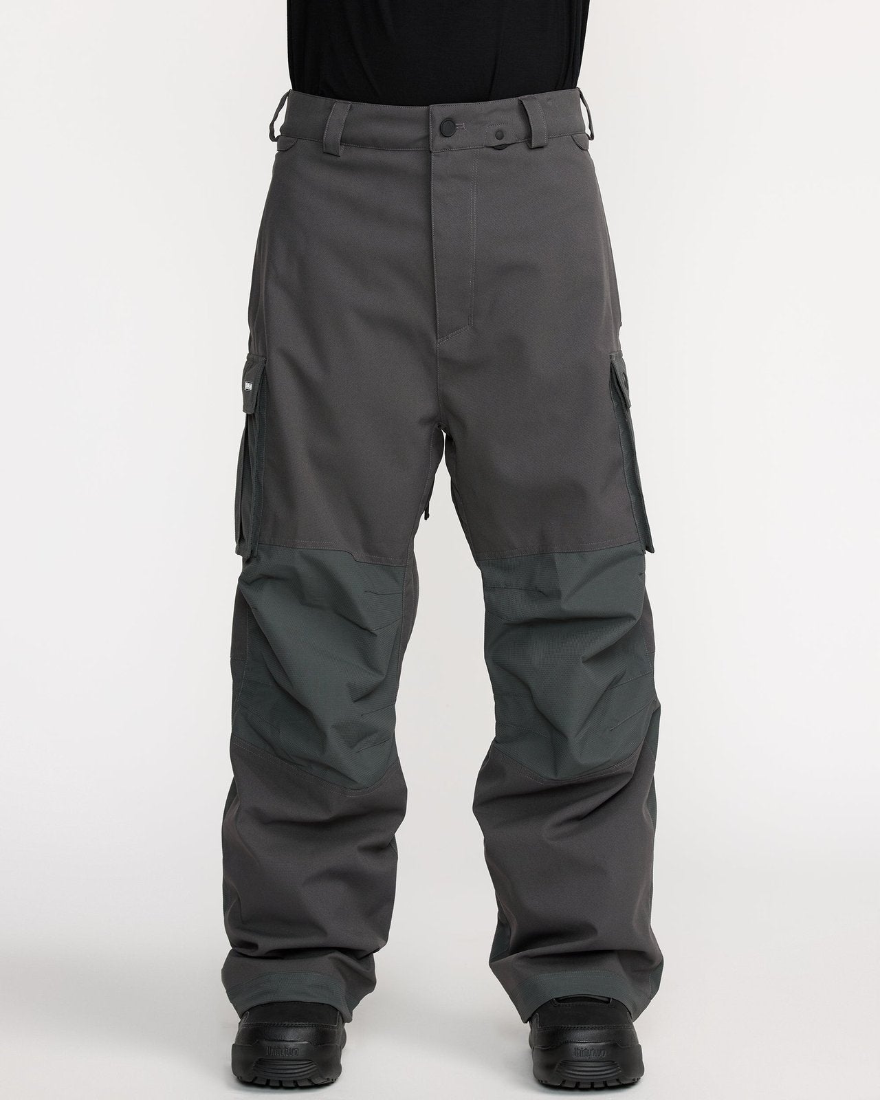 Mens Nwrk Baggy Pant Dark Grey - Image 1