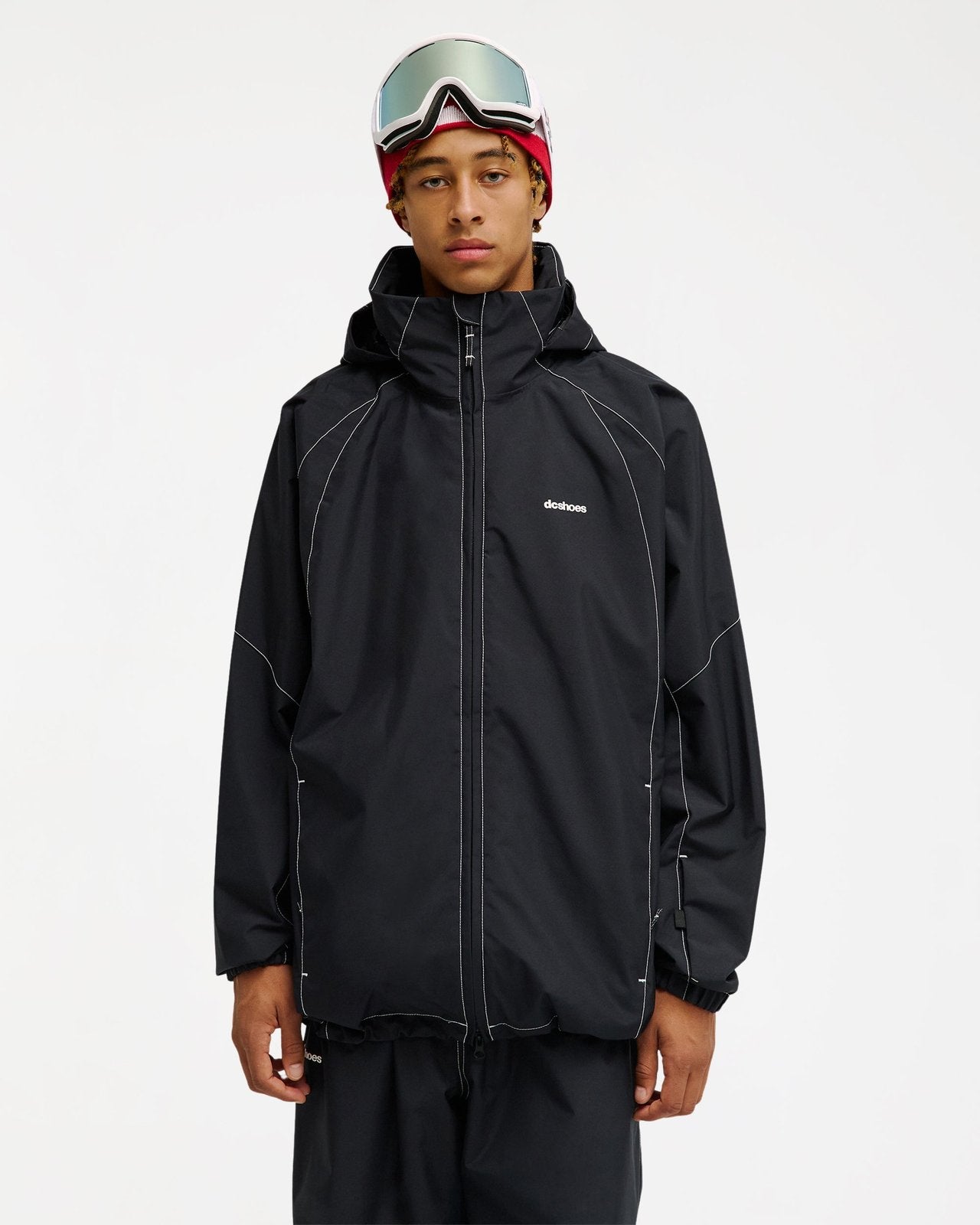 Mens Trackstar 10K Snow Jacket Black - Image 1