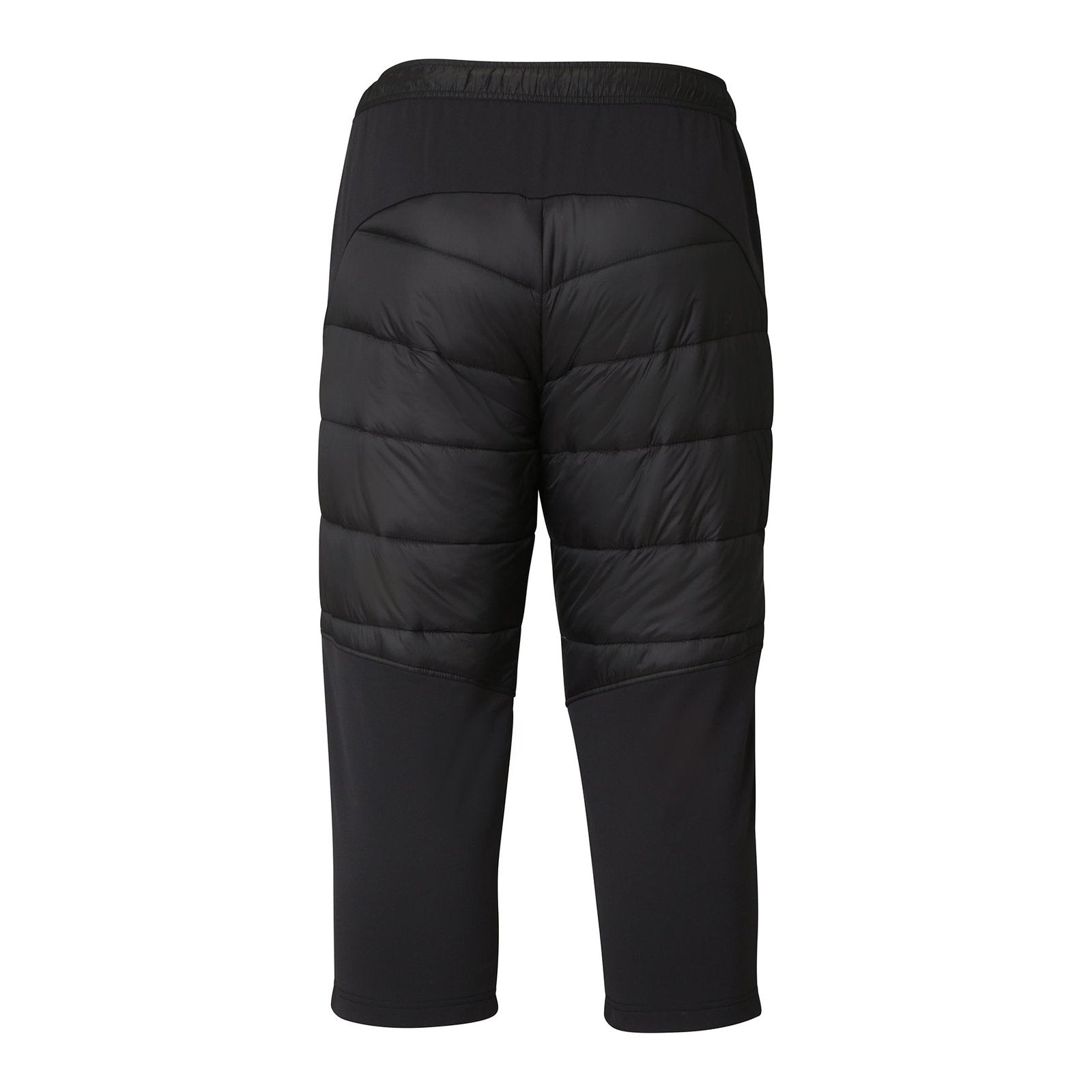 Mens 3/4 Padding Middle Pants Black - Image 2