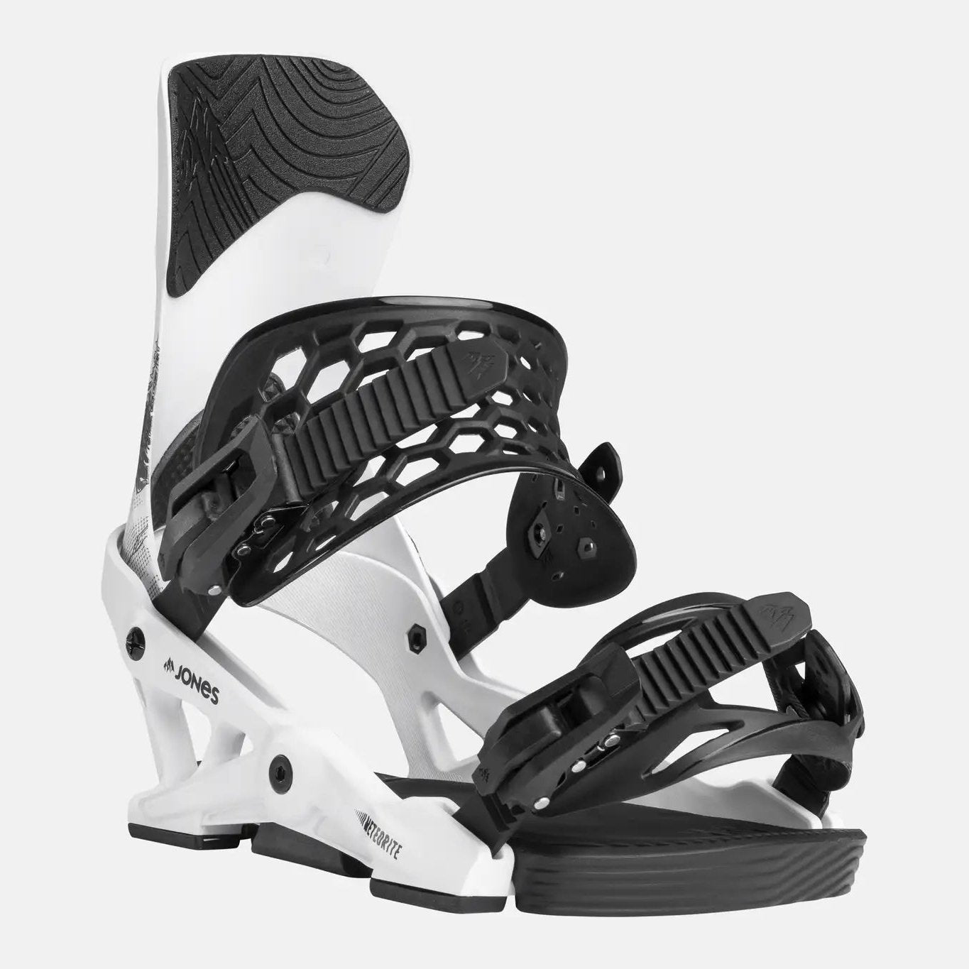 Mens Meteorite Snowboard Bindings Rallycat White - Image 2