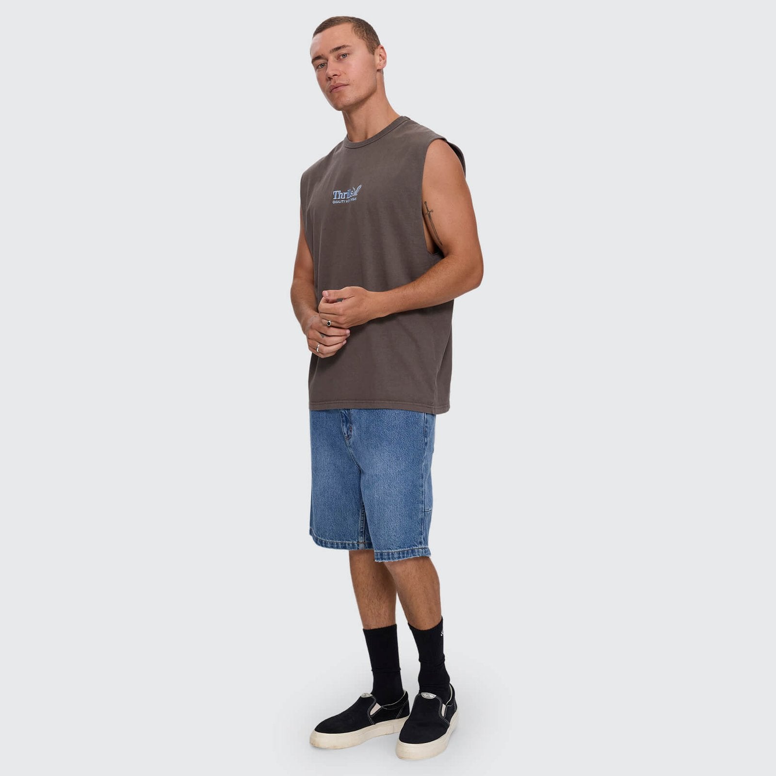 Workwear Embro Merch Fit Muscle Tee Bungee Cord - Image 2