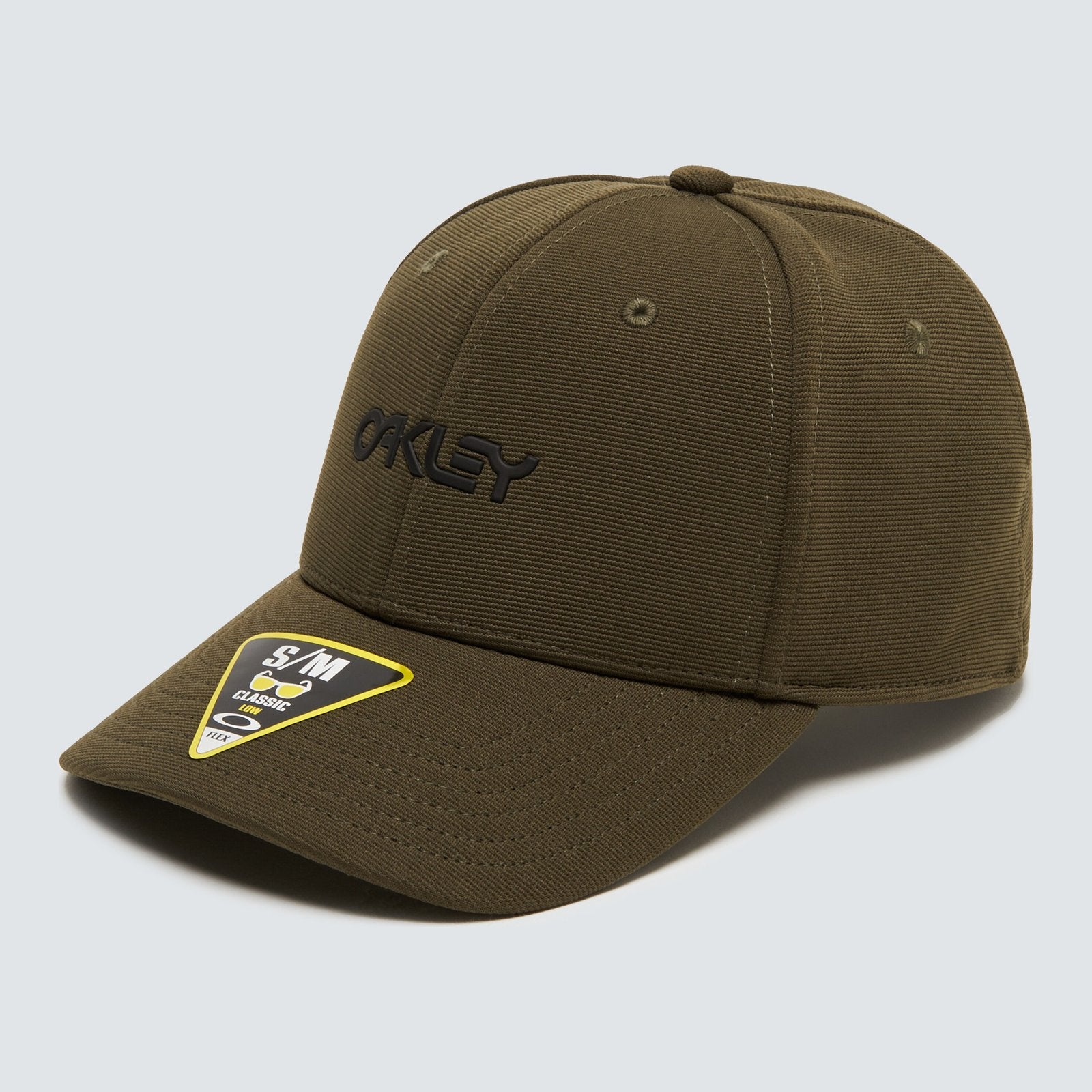 6 Panel Stretch Metallic Hat Dark Brush - Image 2