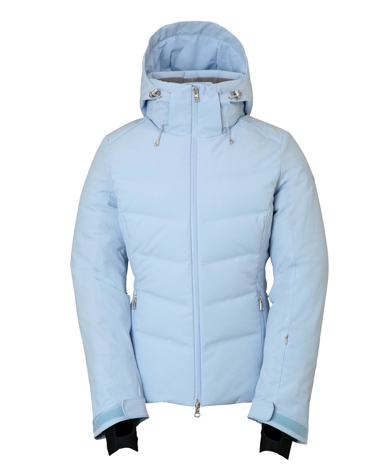 Womens Seamless Down Jacket Ice Blue - Image 21