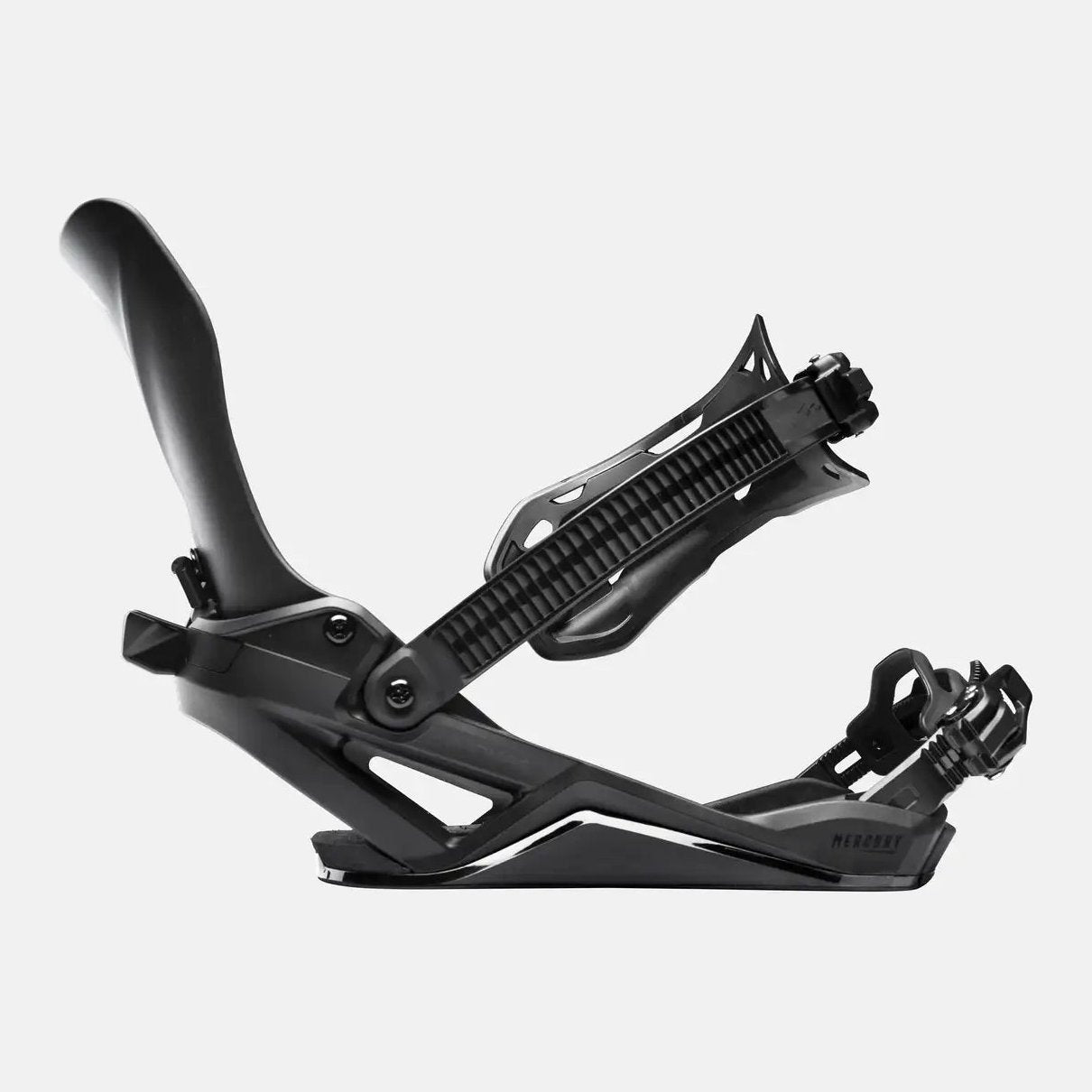 Mens Mercury FASE Snowboard Bindings Stealth Black - Image 24