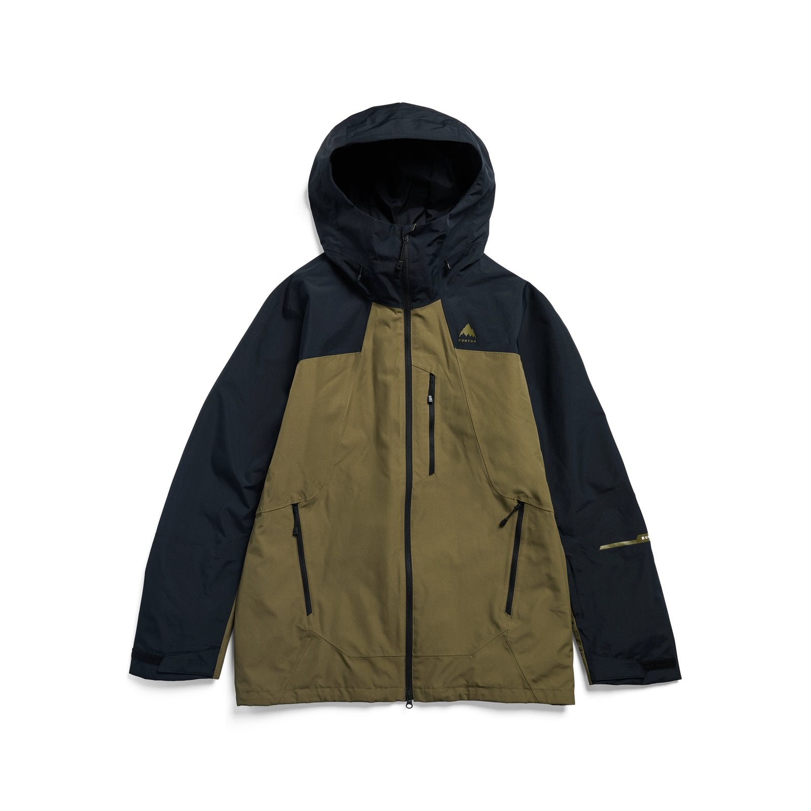 Mens Reserve 2L Jacket True Black/Dried Moss - Image 27