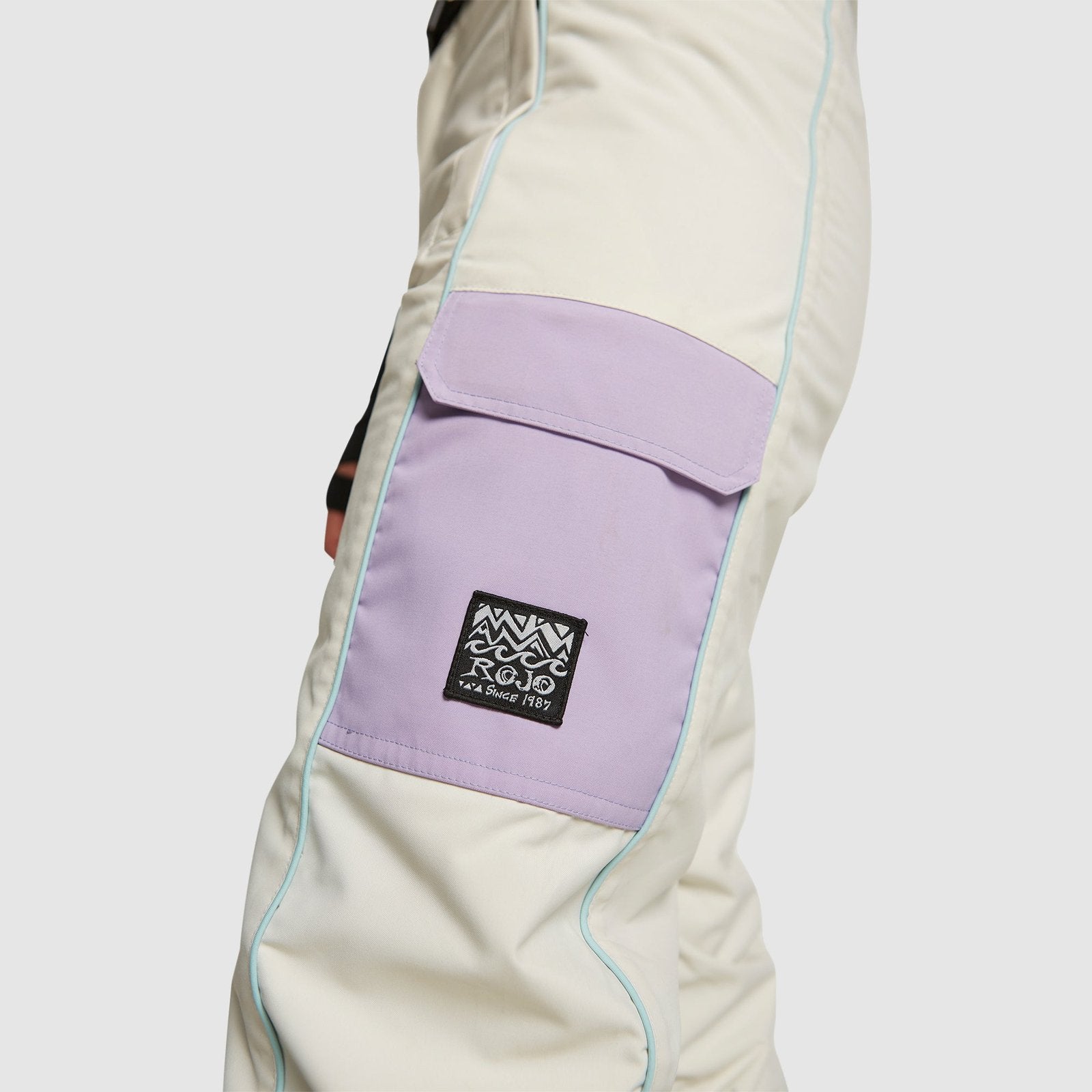 Womens She Ripz Snow Pants Snow White - Image 2