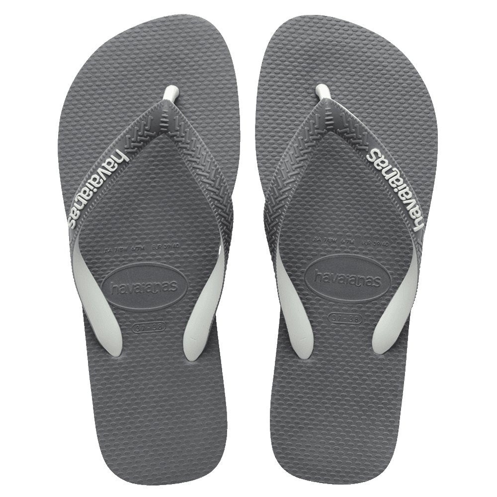 Top Mix Steel Grey Thongs - Image 2