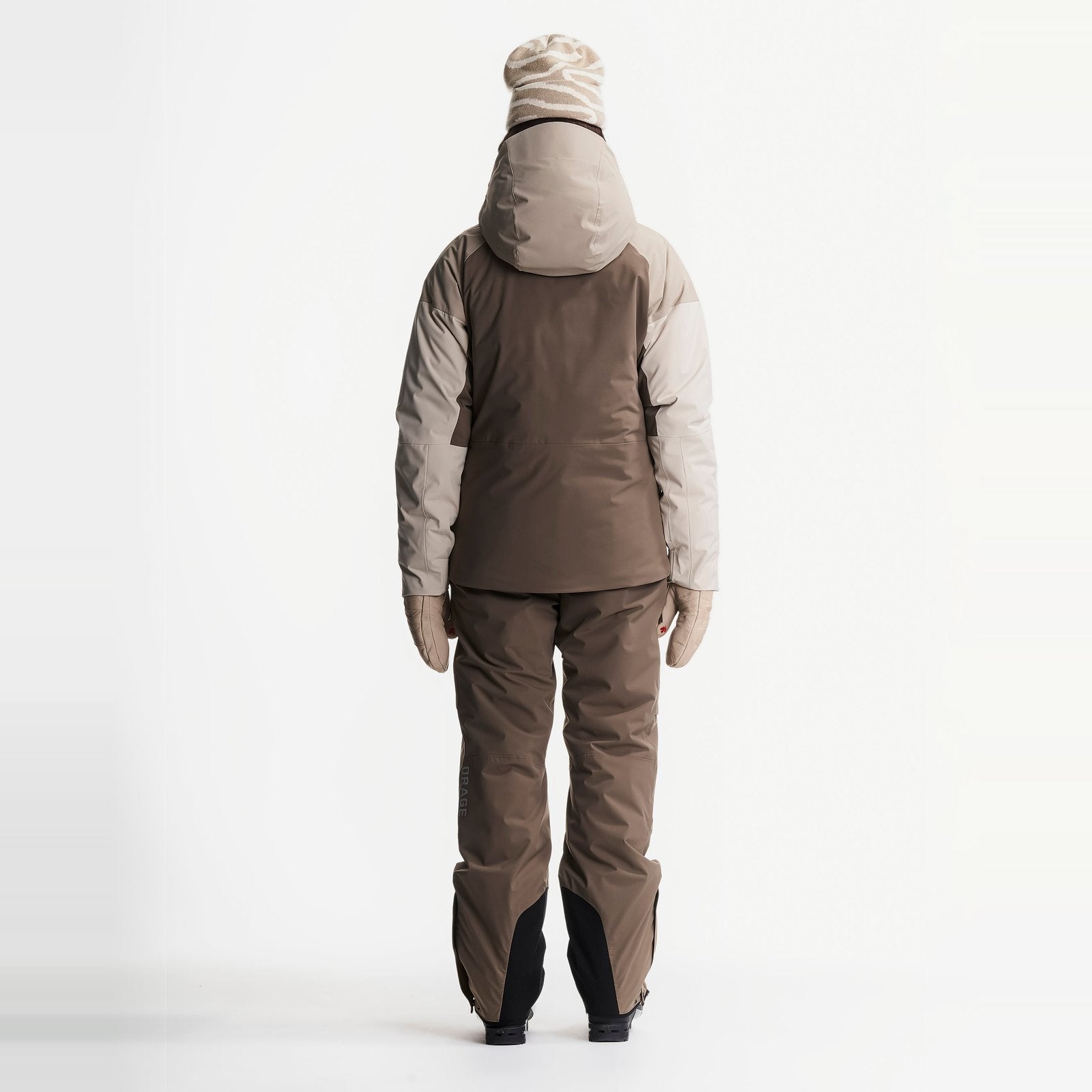 Womens Glades Hybrid Insulated Jacket Scree - Image 2