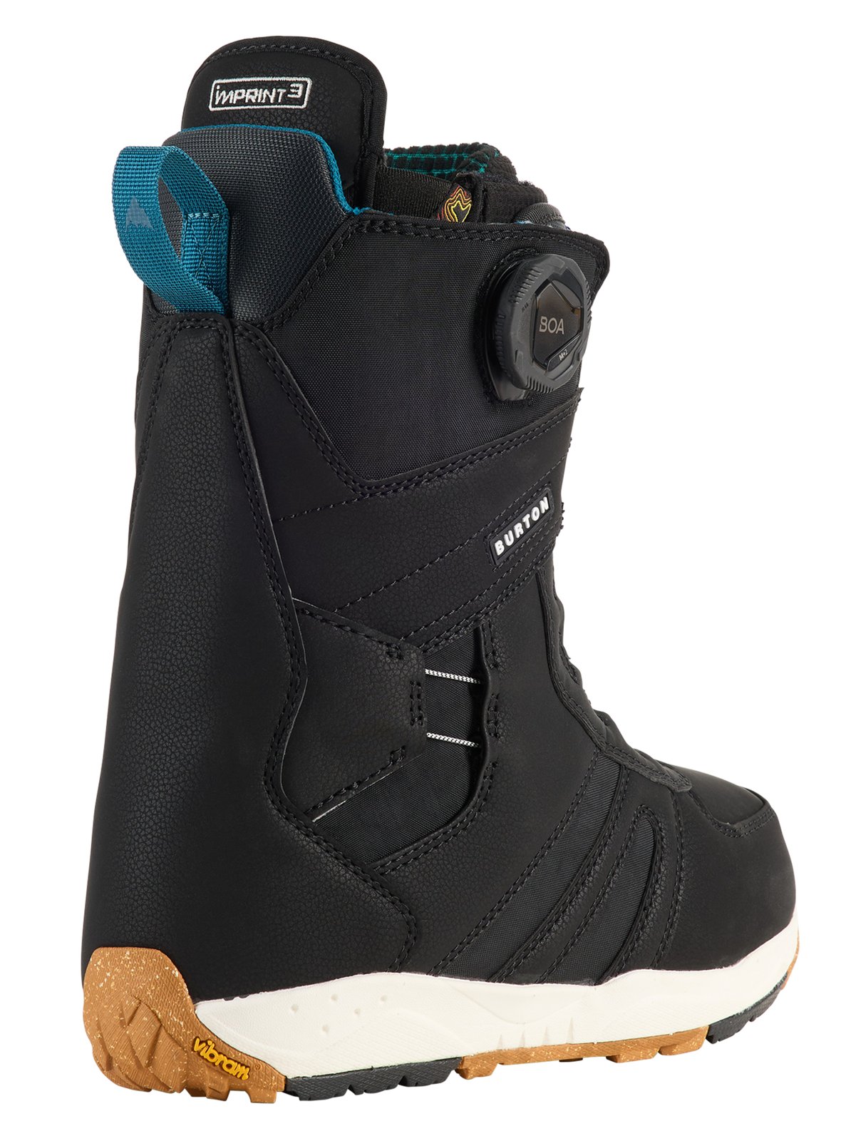 Womens Felix BOA Snowboard Boots Black - Image 2