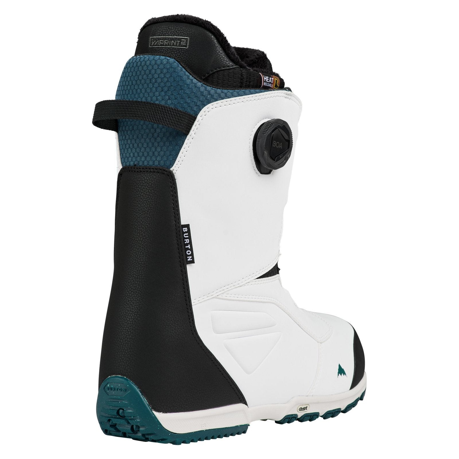 Mens Ruler BOA Snowboard Boots White - Image 2
