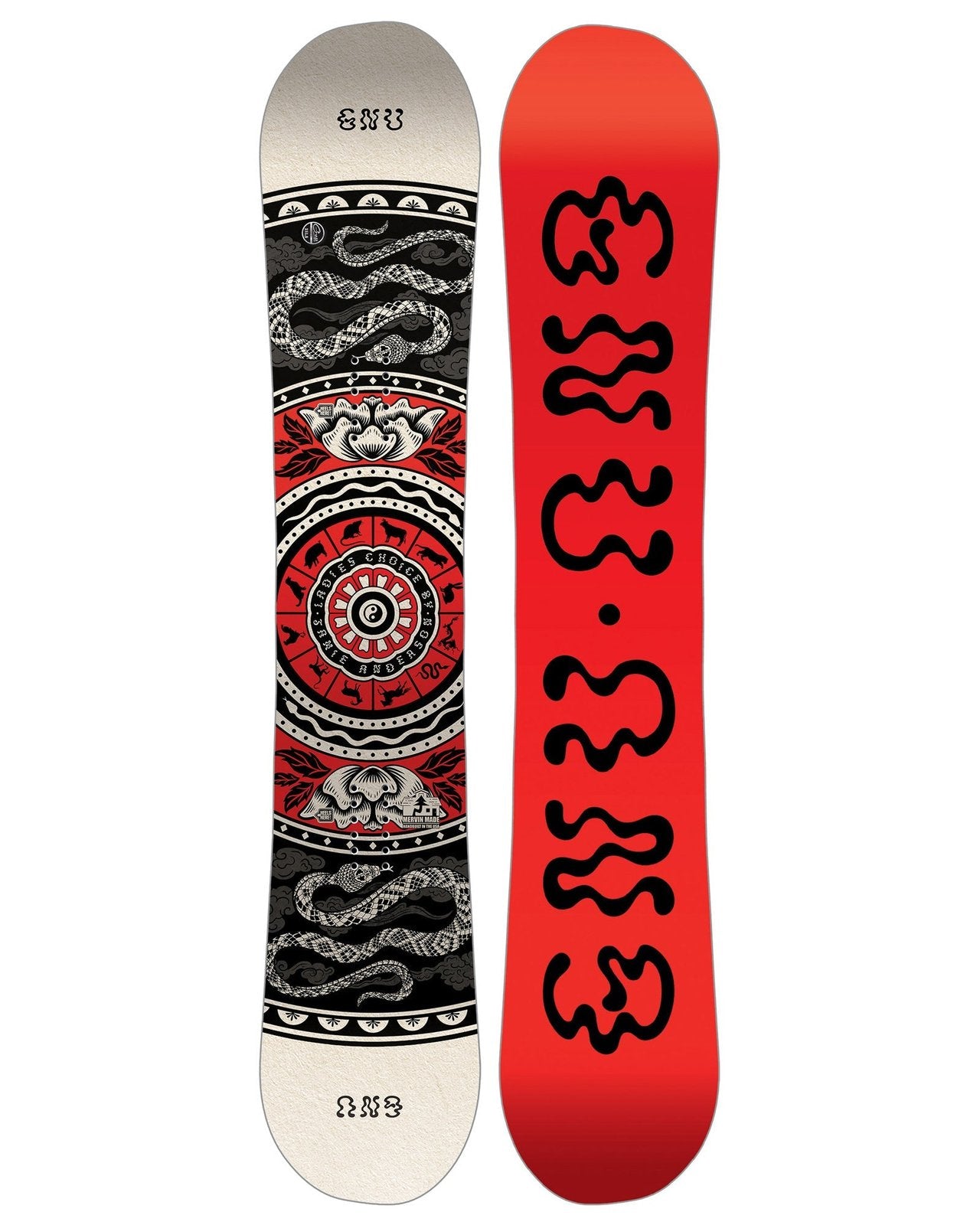 Womens Ladies Choice Snowboard Multicolor - Image 2