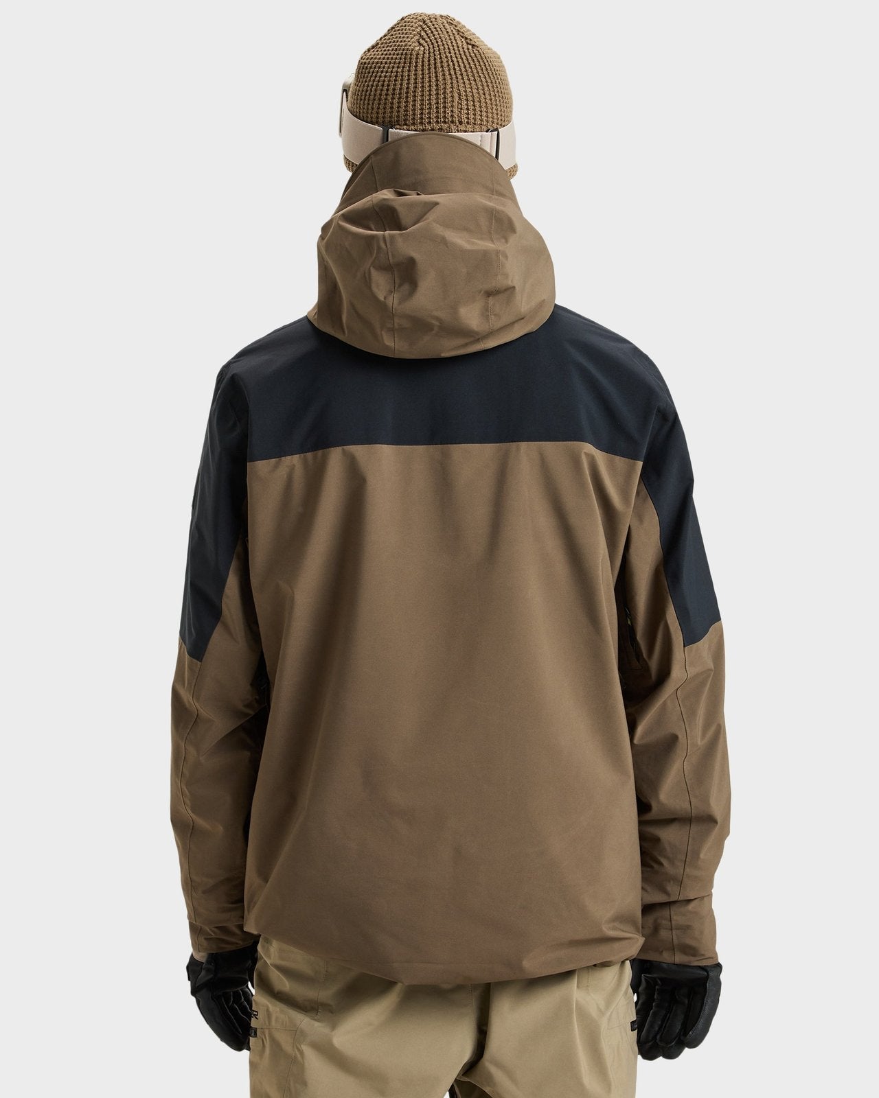 Mens Forever Stretch Gore-Tex Snow Jacket Canteen - Image 2