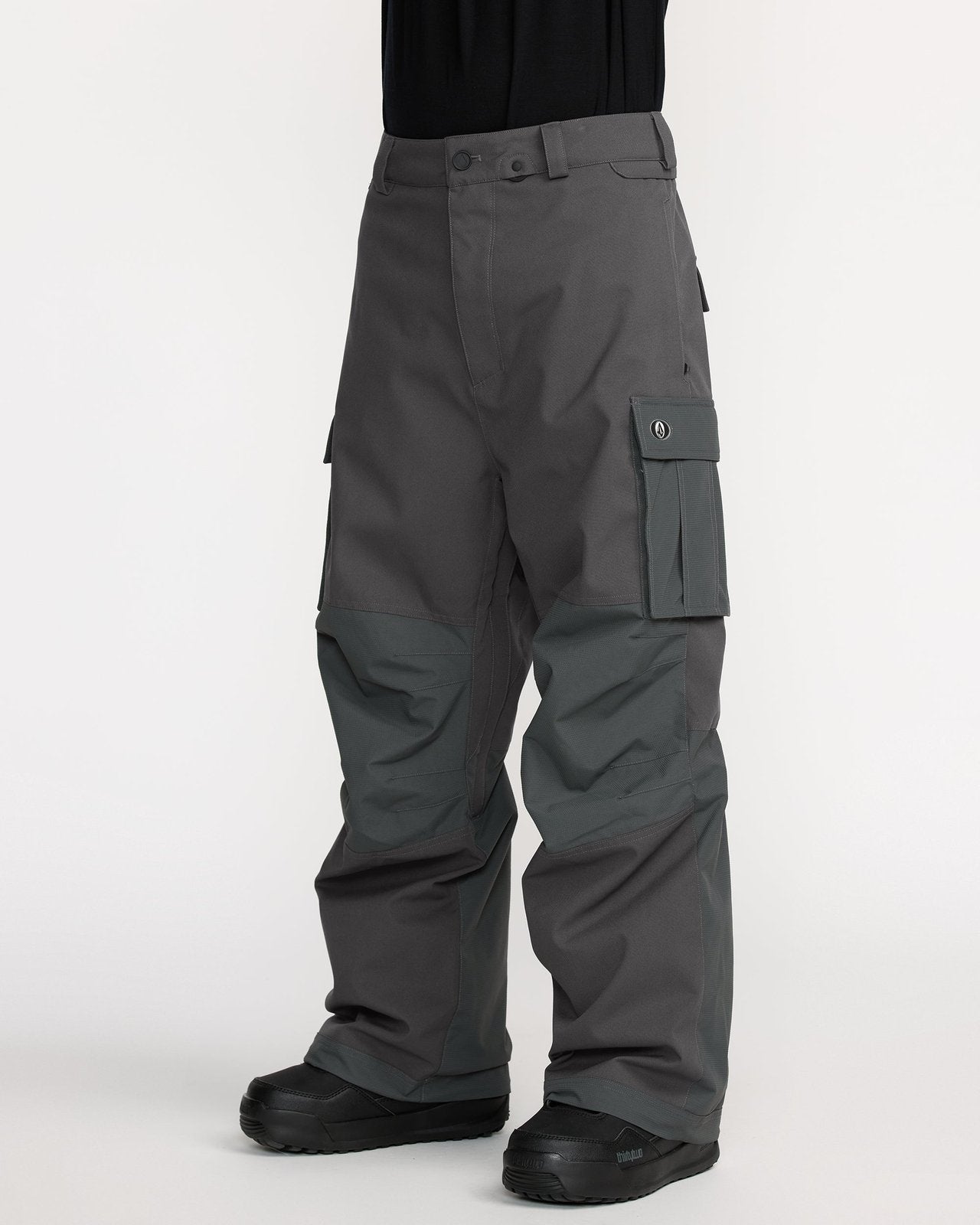 Mens Nwrk Baggy Pant Dark Grey - Image 2