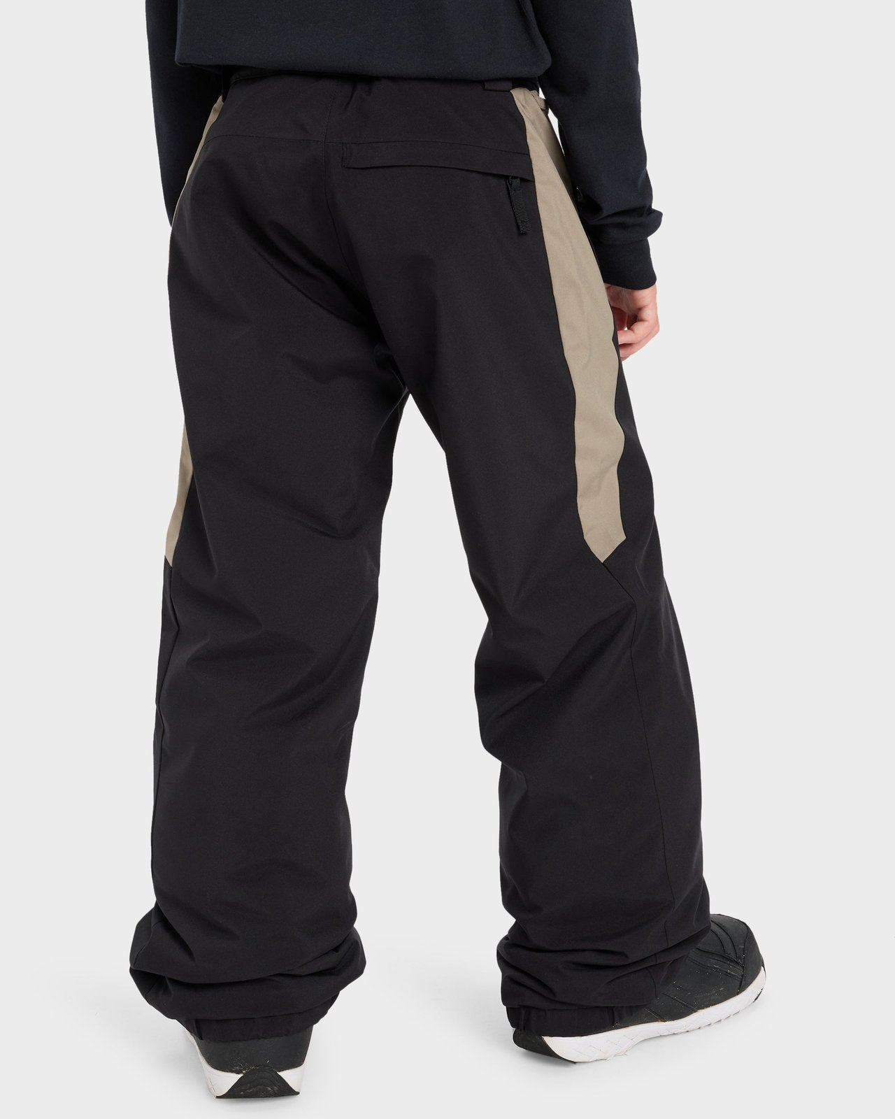 Boys 8-16 Snow Down Snow Pants True Black - Image 2