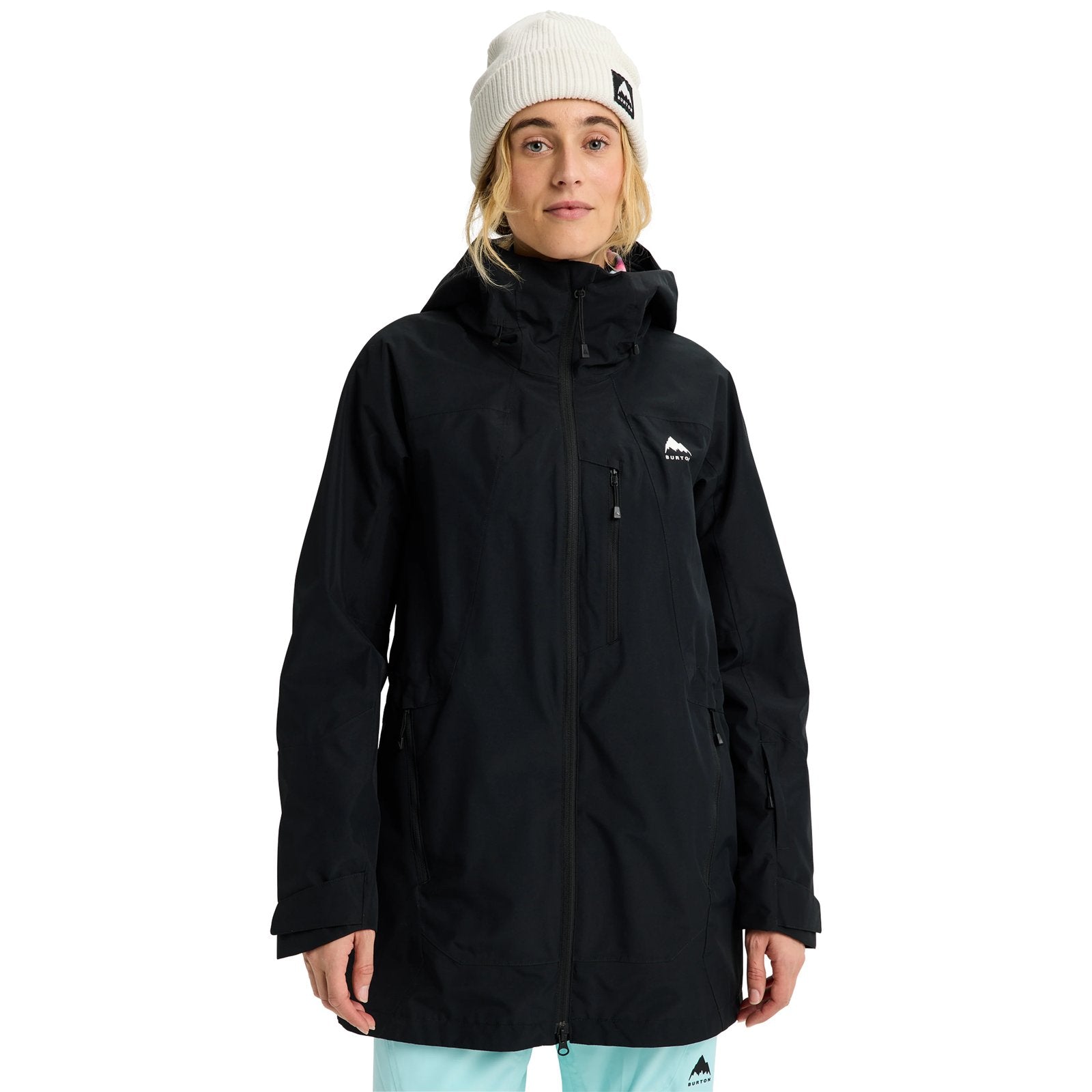 Womens Reserve 2L Jacket True Black - Image 2