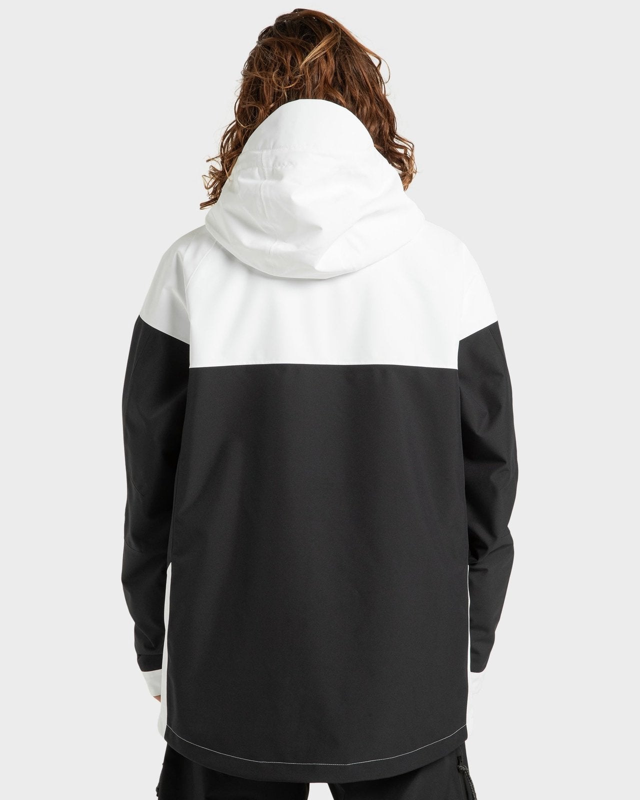 Mens Intel 30K Snow Jacket White / Black - Image 2